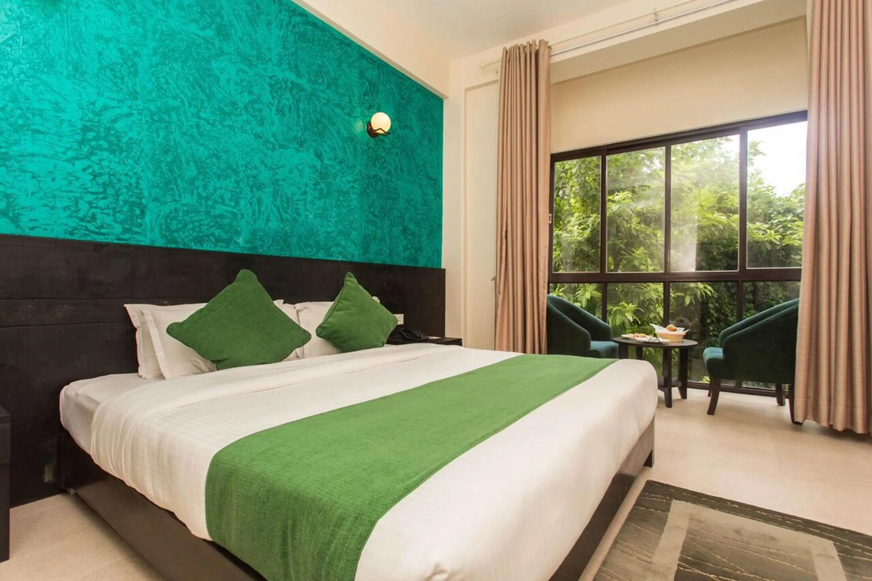 Photo of the whole room in Tuki Resort Pokhara