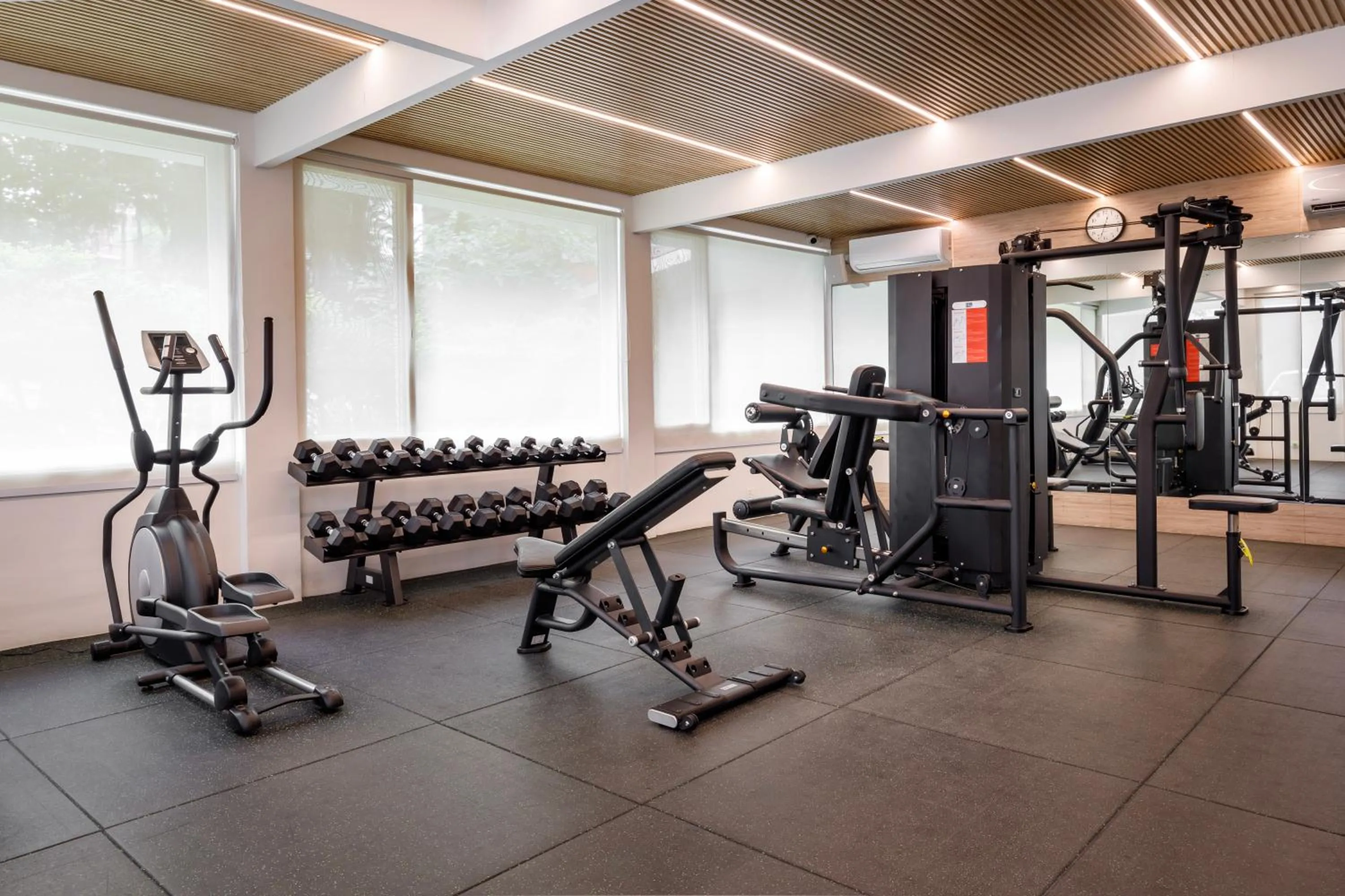 Fitness centre/facilities in Hotel Ambassador by ACE Hotels