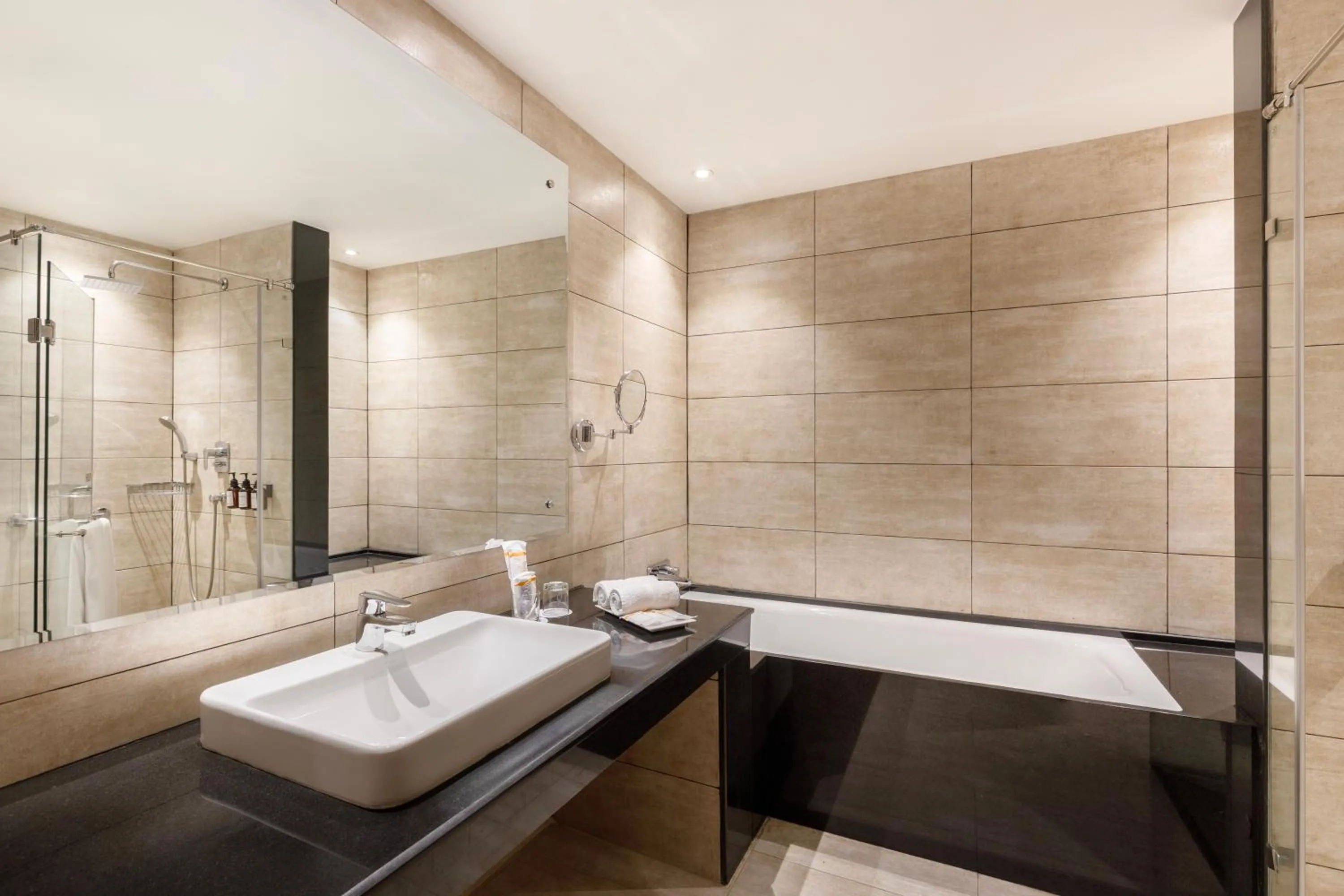 Bathroom in Hotel Ambassador by ACE Hotels