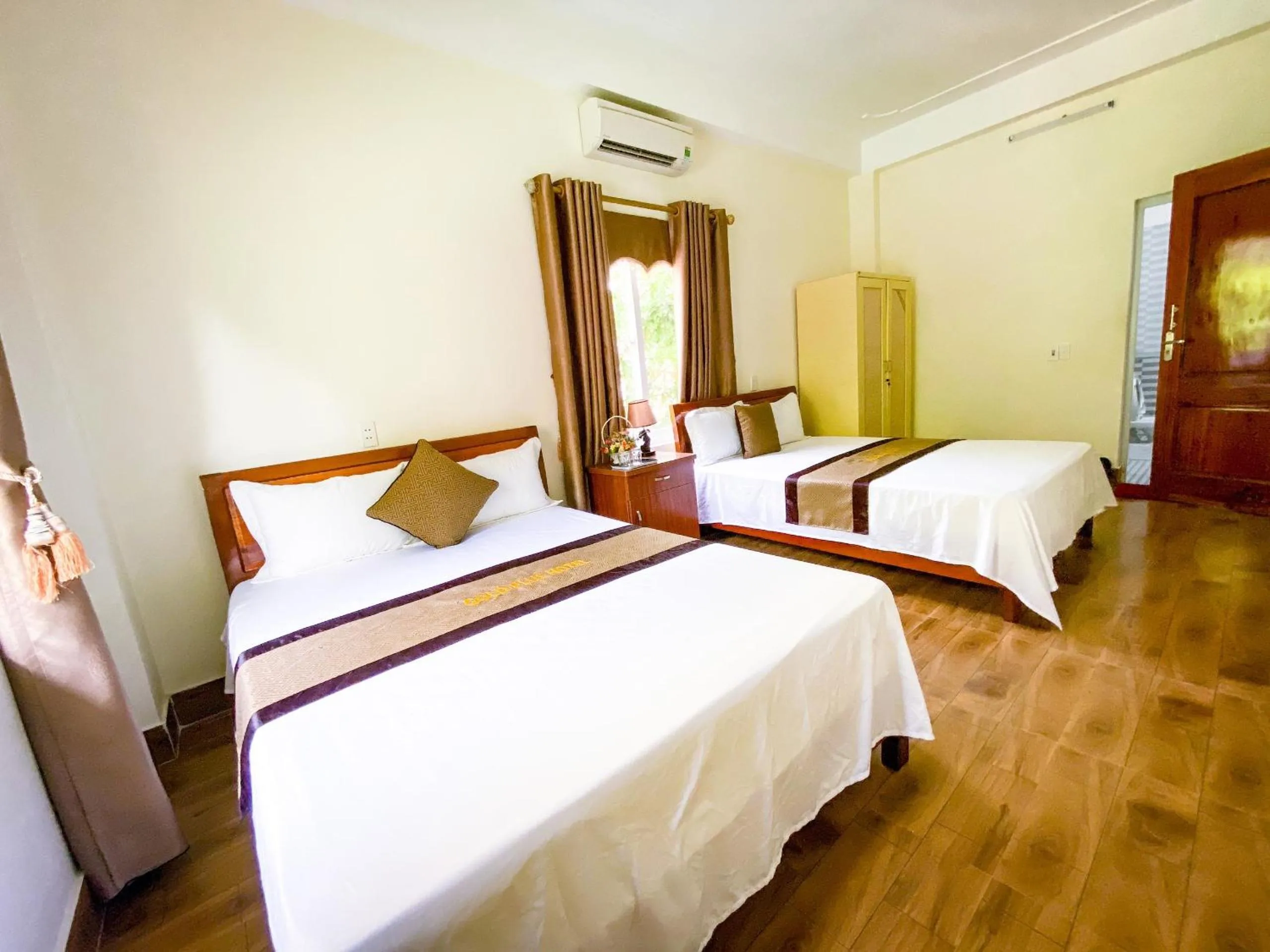 Bed in Gold Plus Hotel