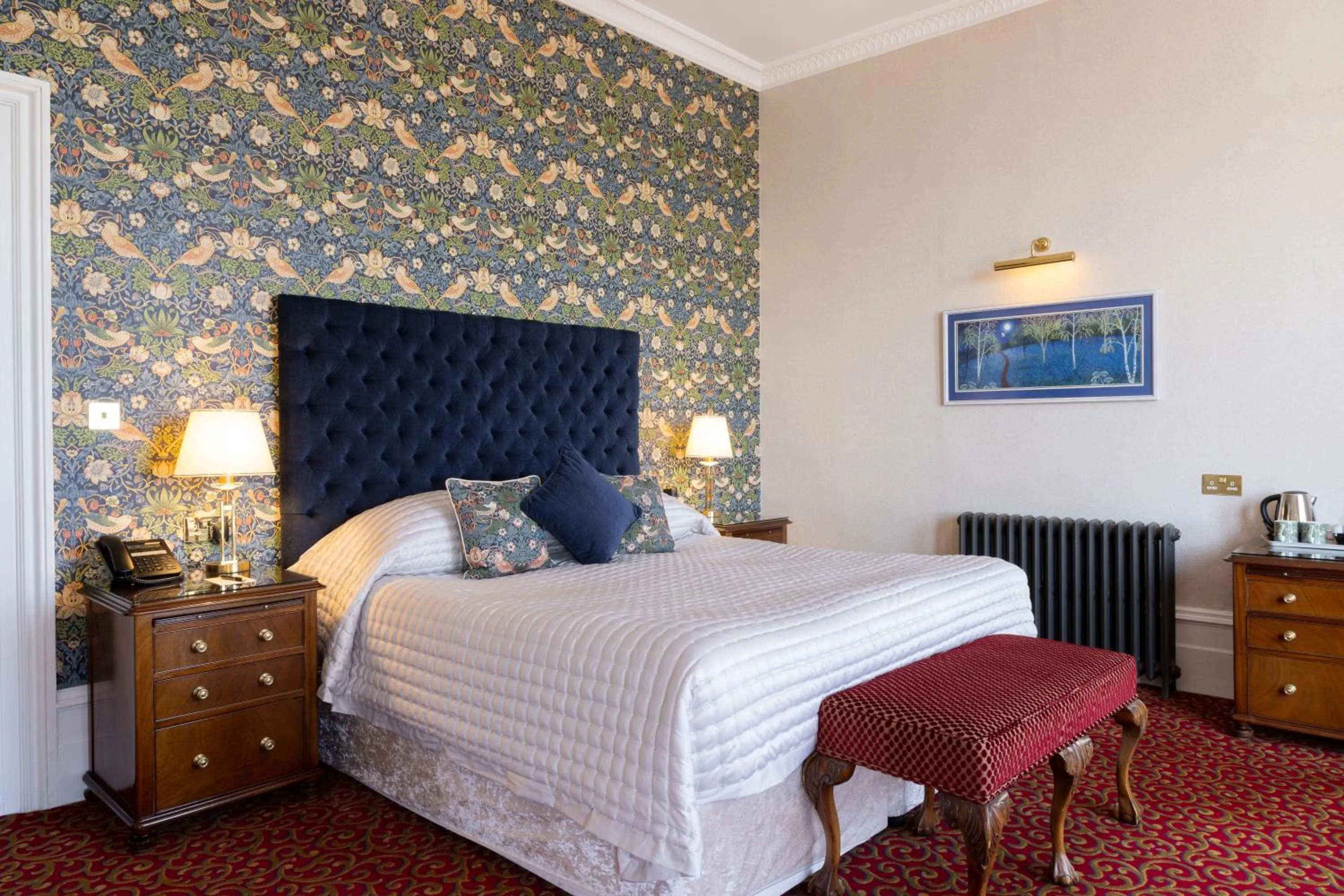 Bed in Langham Hotel Eastbourne