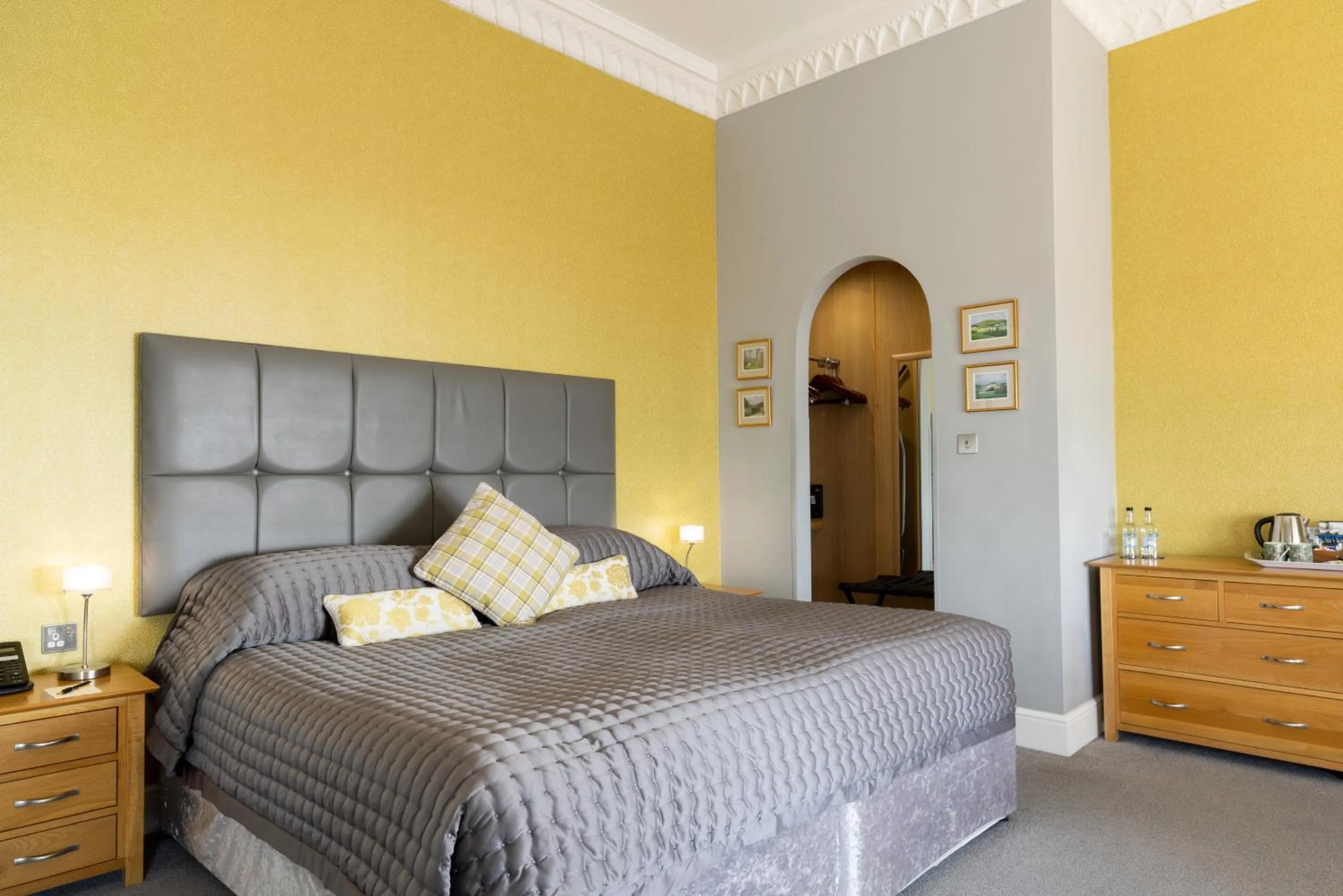 Bed in Langham Hotel Eastbourne