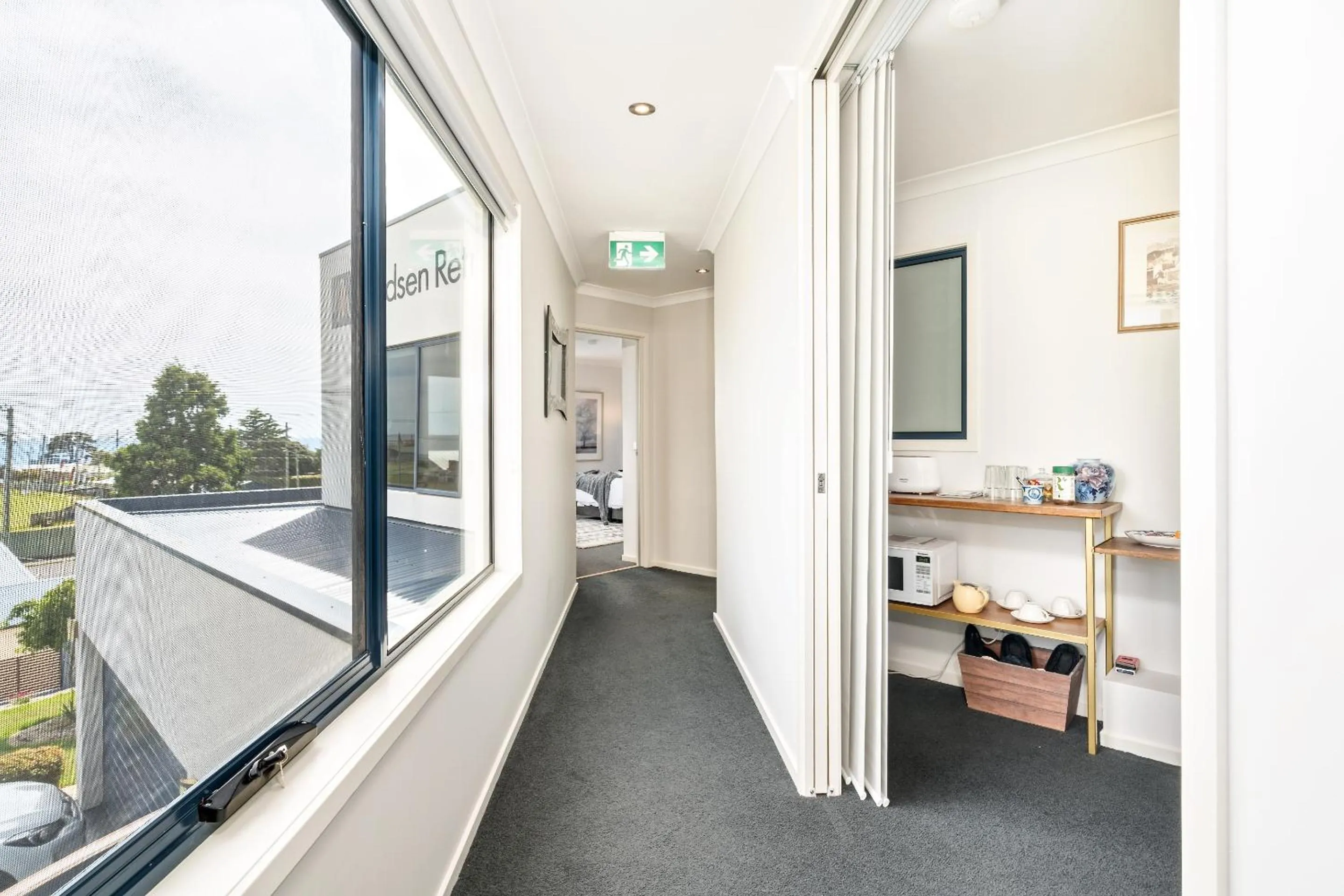 Garden view in Madsen Retreat