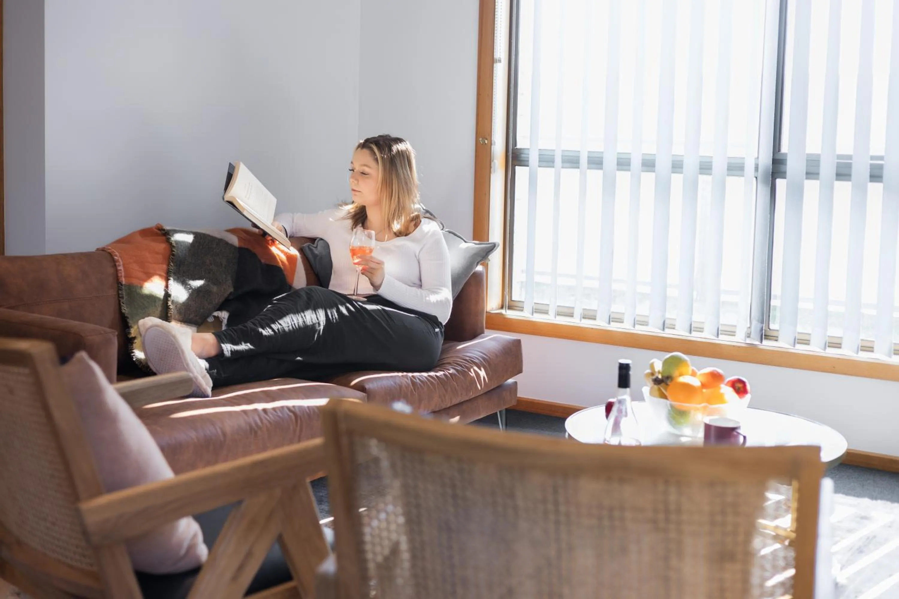 Living room in Madsen Retreat