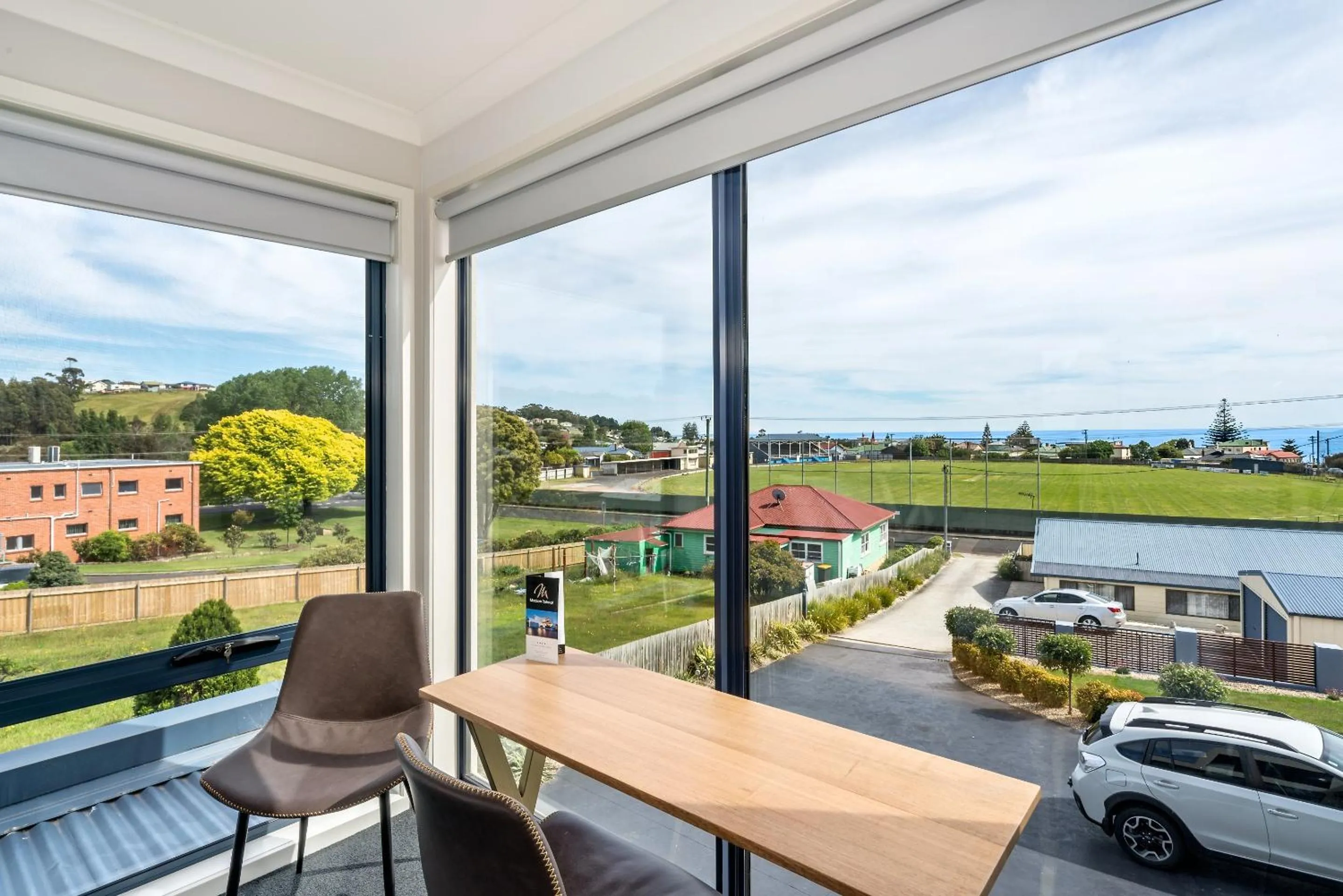Garden view in Madsen Retreat