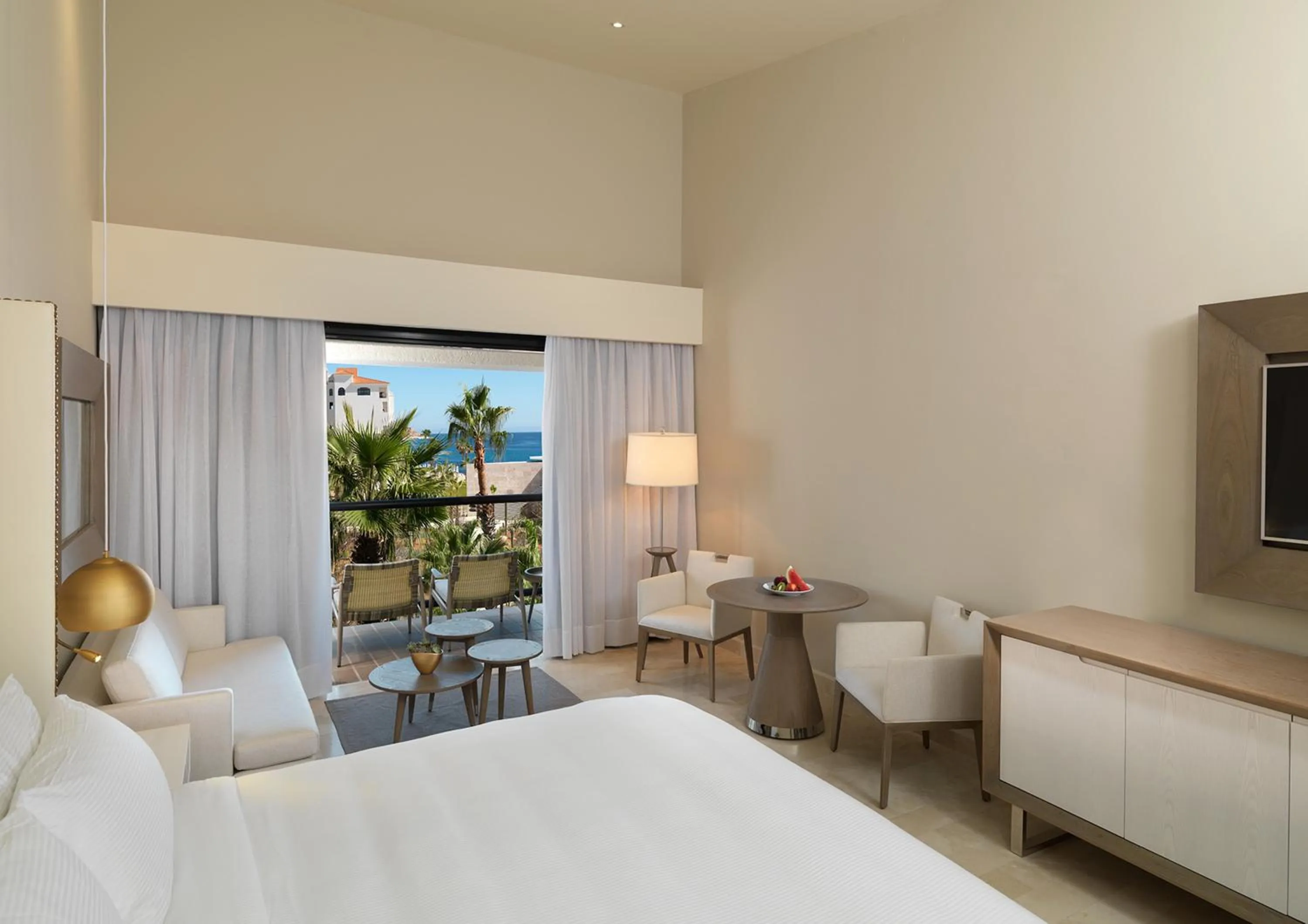 Balcony/Terrace, Bed in Paradisus Los Cabos - Adults Only - All Inclusive