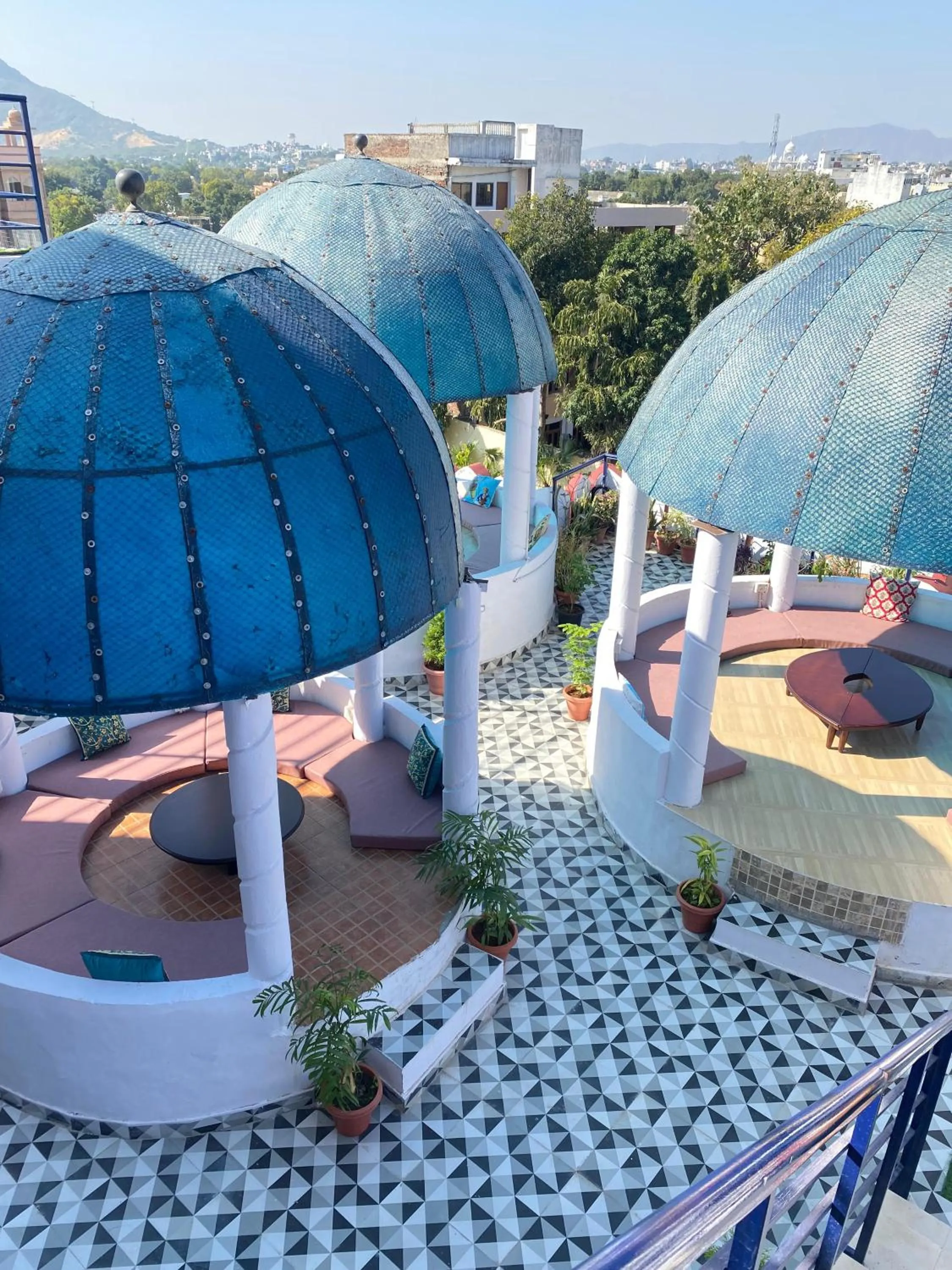 Balcony/Terrace in Stamps By Eight Continents, Pushkar