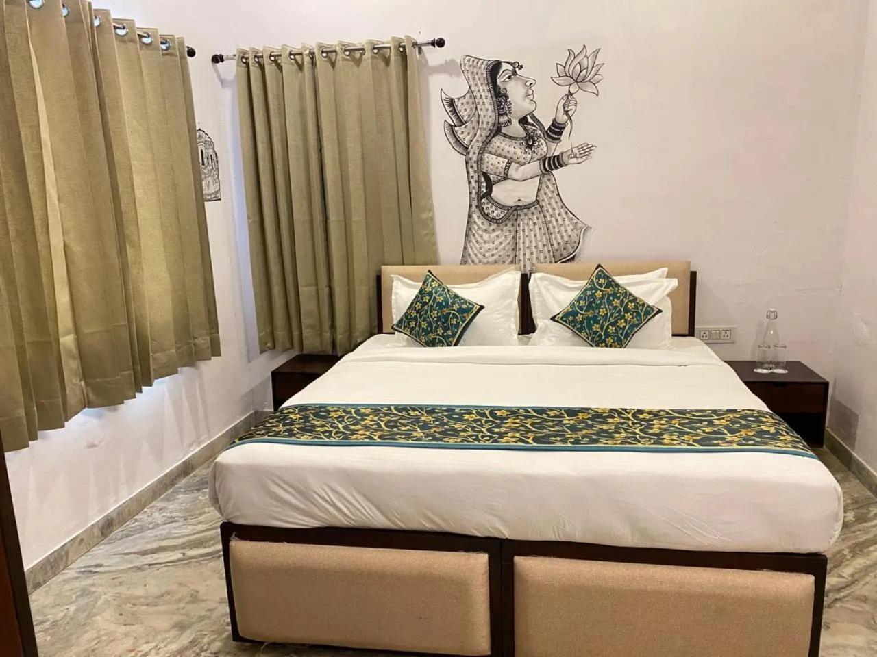 Bed in Stamps By Eight Continents, Pushkar