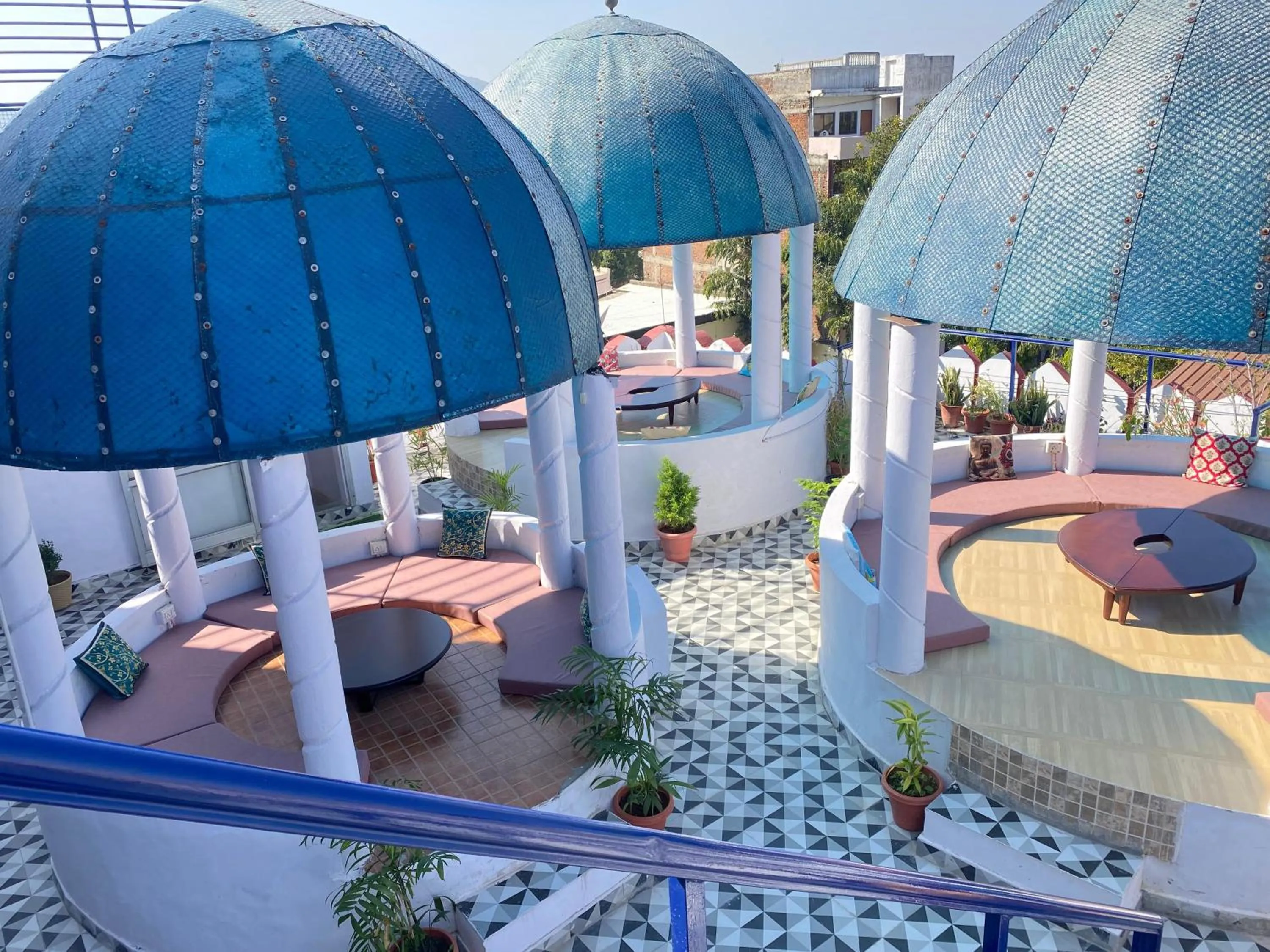 Balcony/Terrace in Stamps By Eight Continents, Pushkar