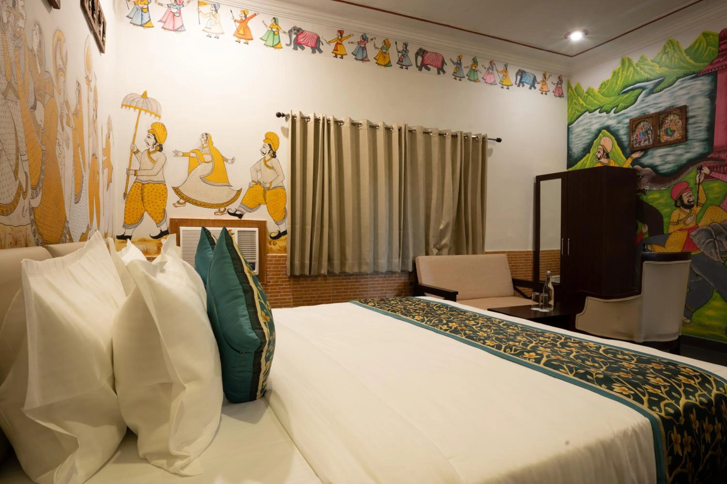 Bed in Stamps By Eight Continents, Pushkar