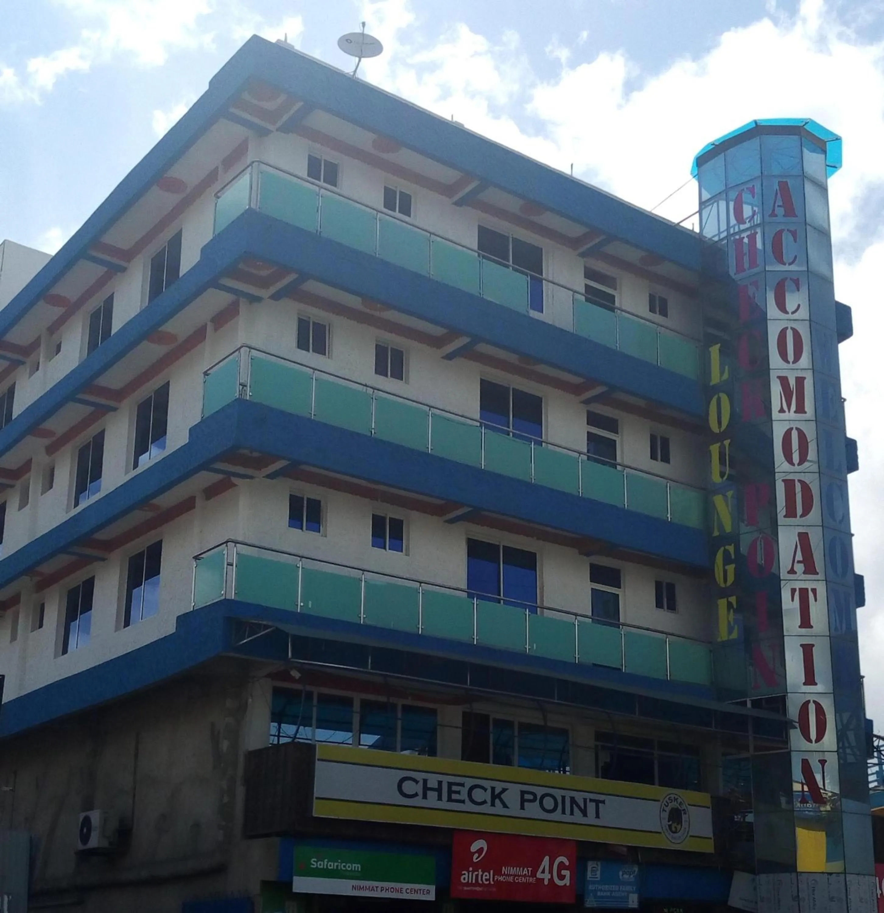 Property building in Checkpoint Inn Hotel, Mombasa