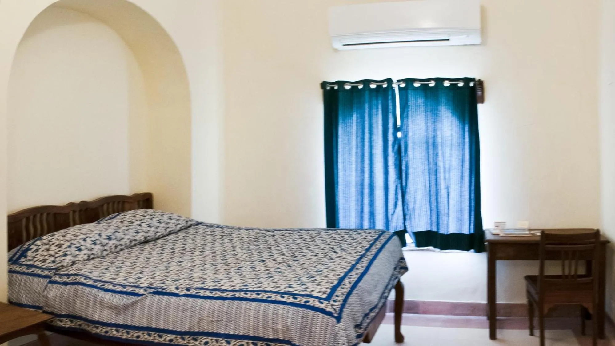 Bed in Neemrana's - Tijara Fort Palace