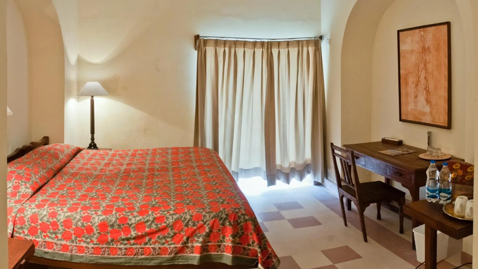 Photo of the whole room, Bed in Neemrana's - Tijara Fort Palace