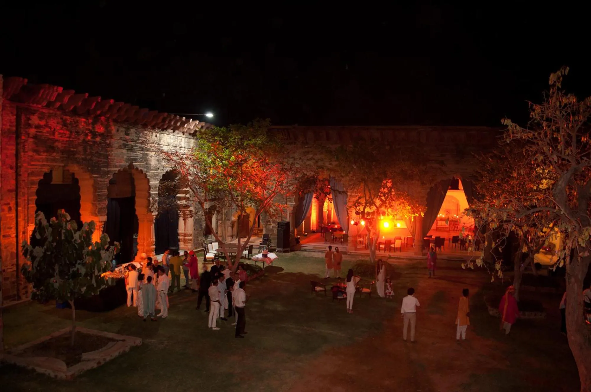 Garden in Neemrana's - Tijara Fort Palace
