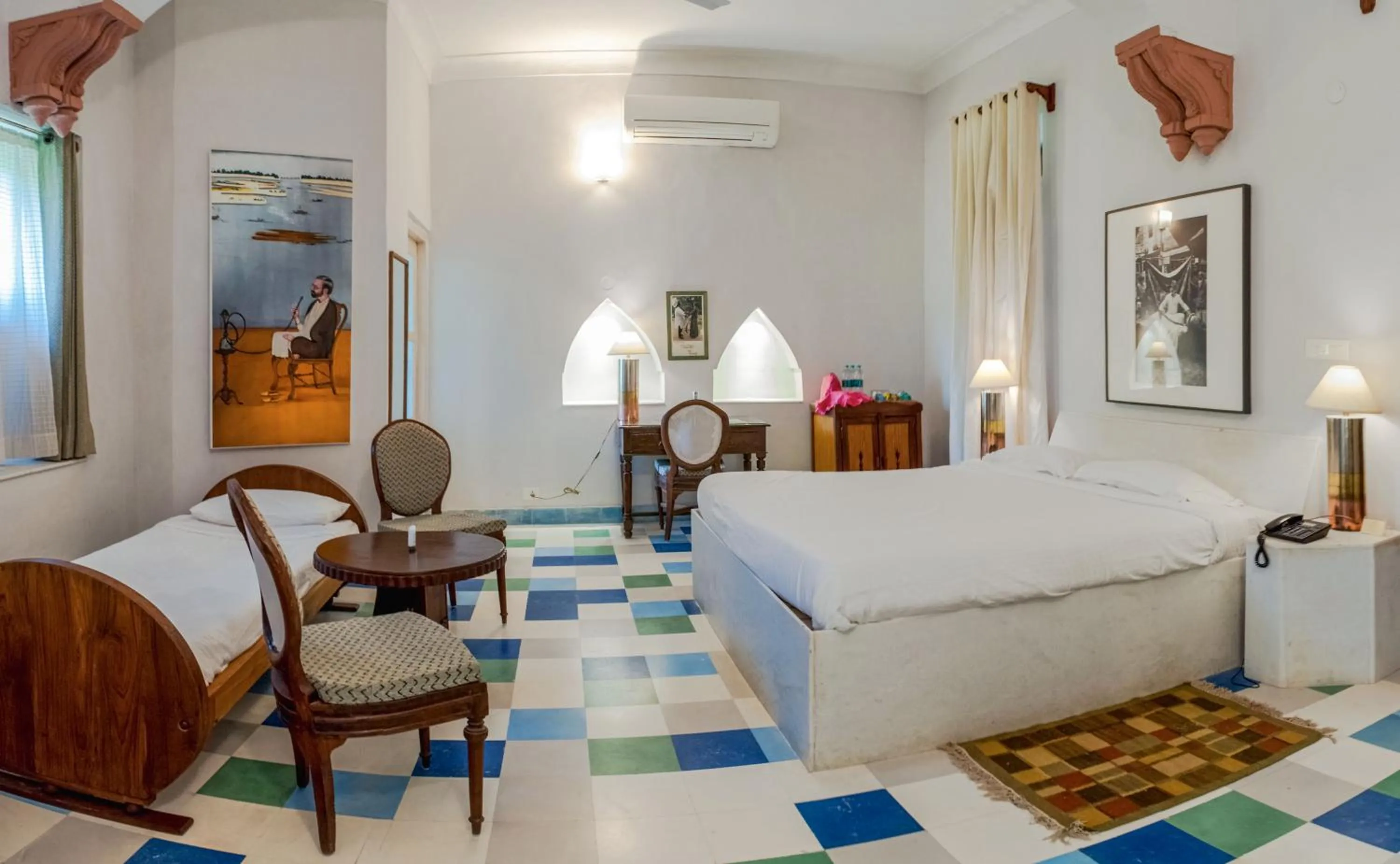 Bedroom in Neemrana's - Tijara Fort Palace