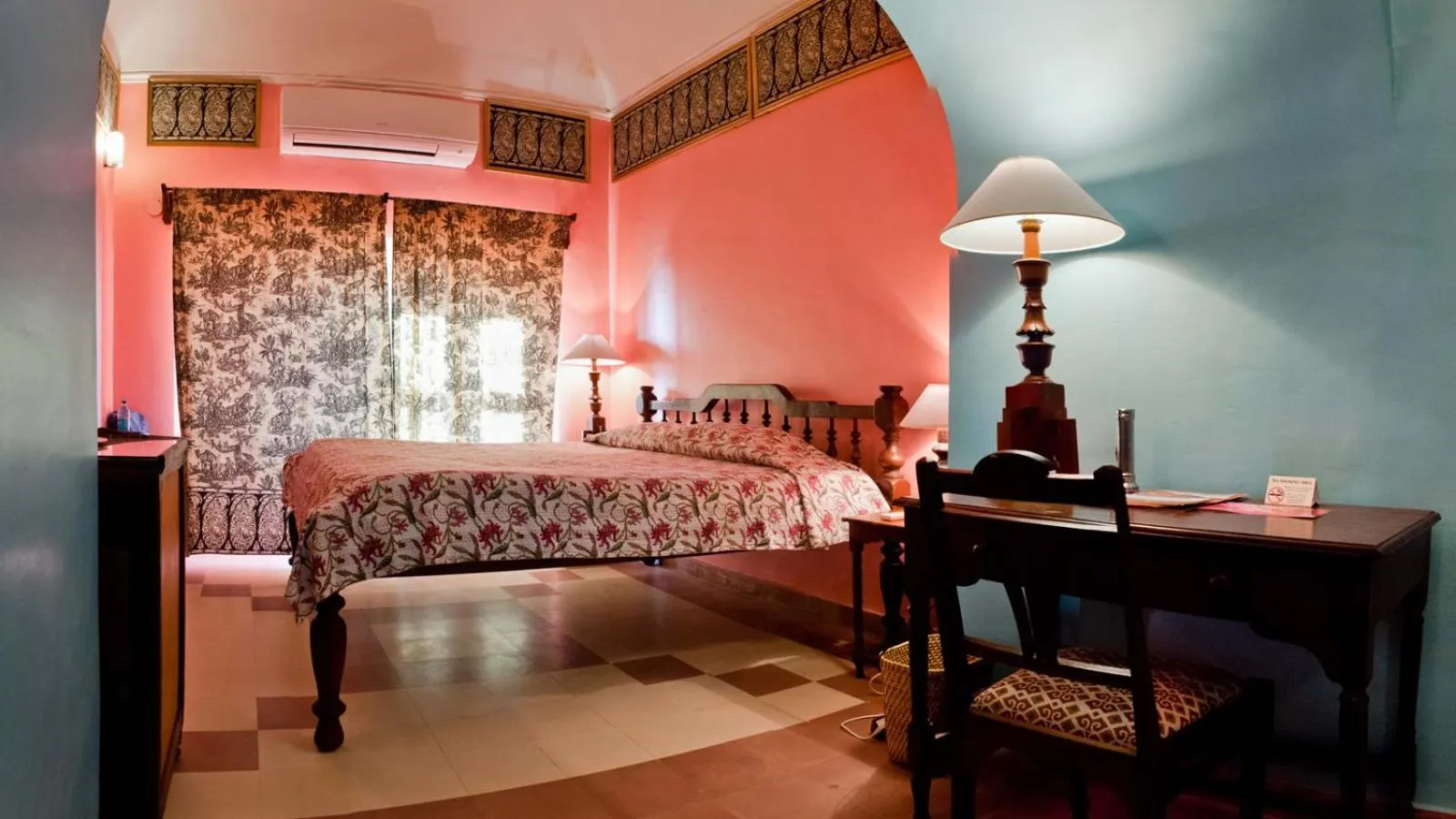 Bed in Neemrana's - Tijara Fort Palace