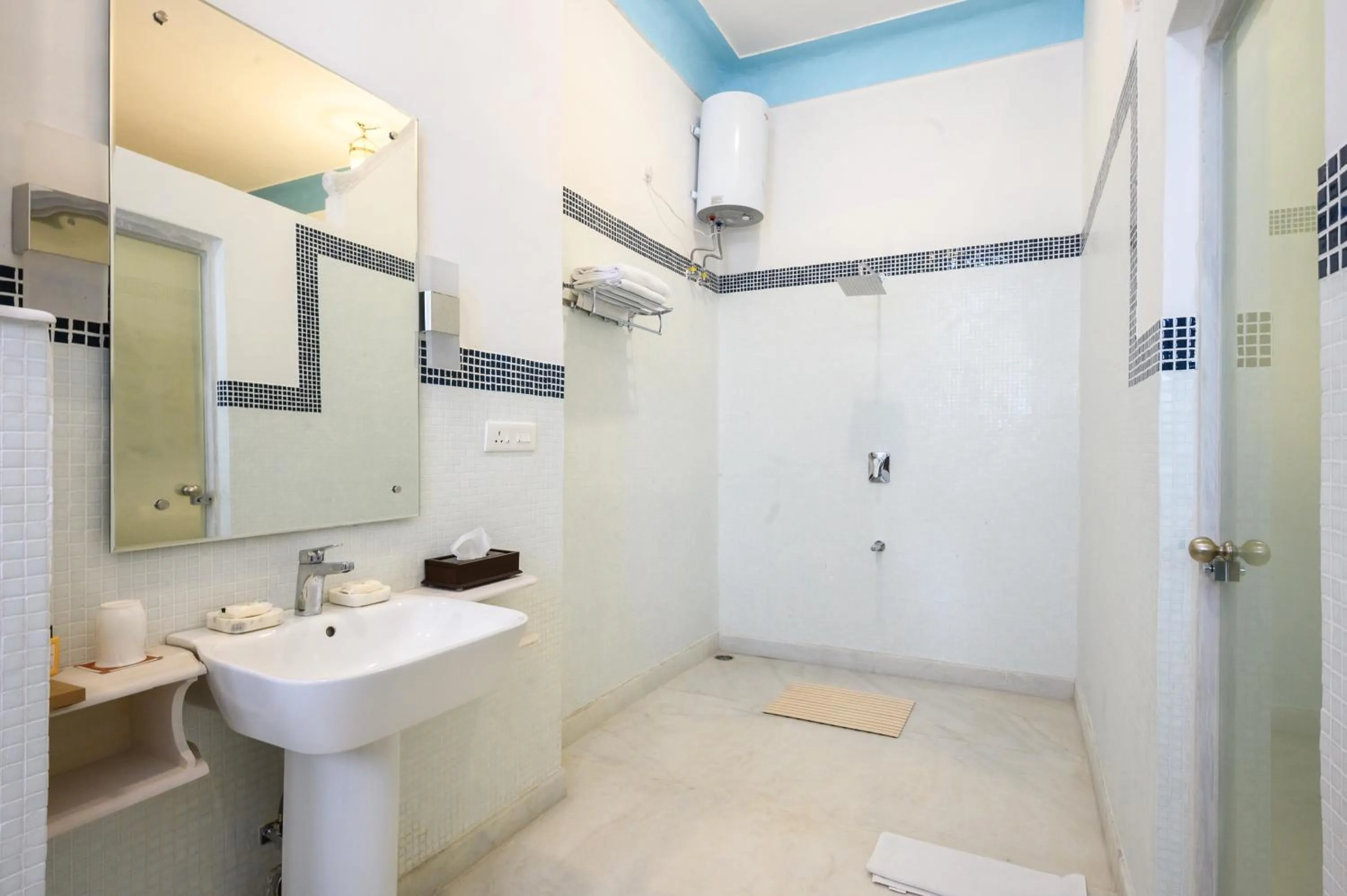 Bathroom in Neemrana's - Tijara Fort Palace