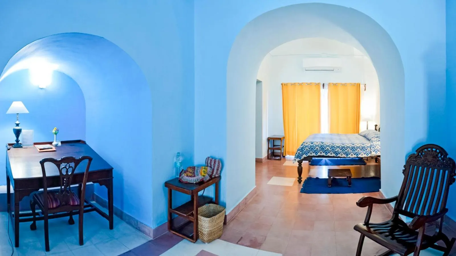 Bed in Neemrana's - Tijara Fort Palace