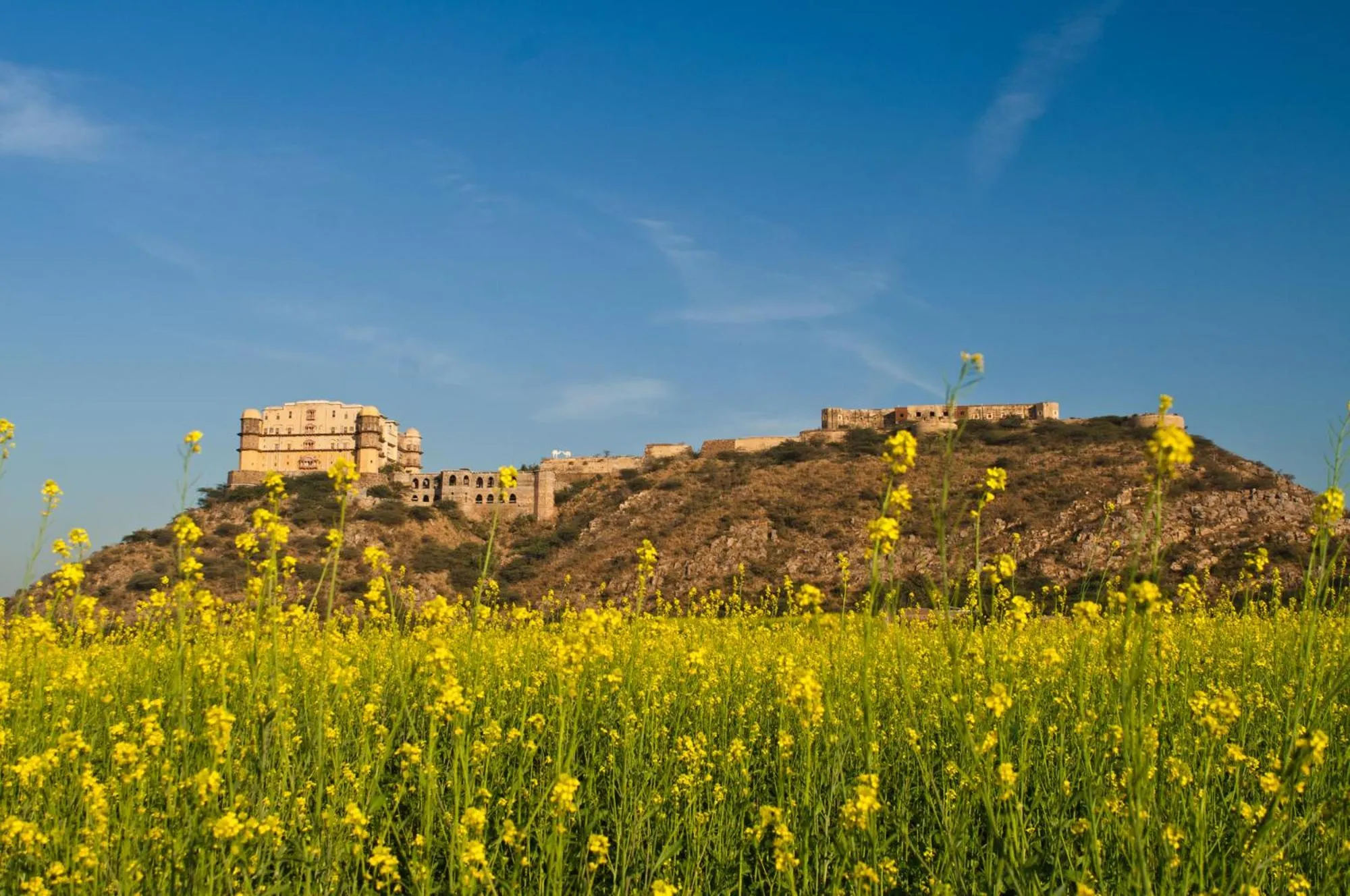 Mountain view in Neemrana's - Tijara Fort Palace