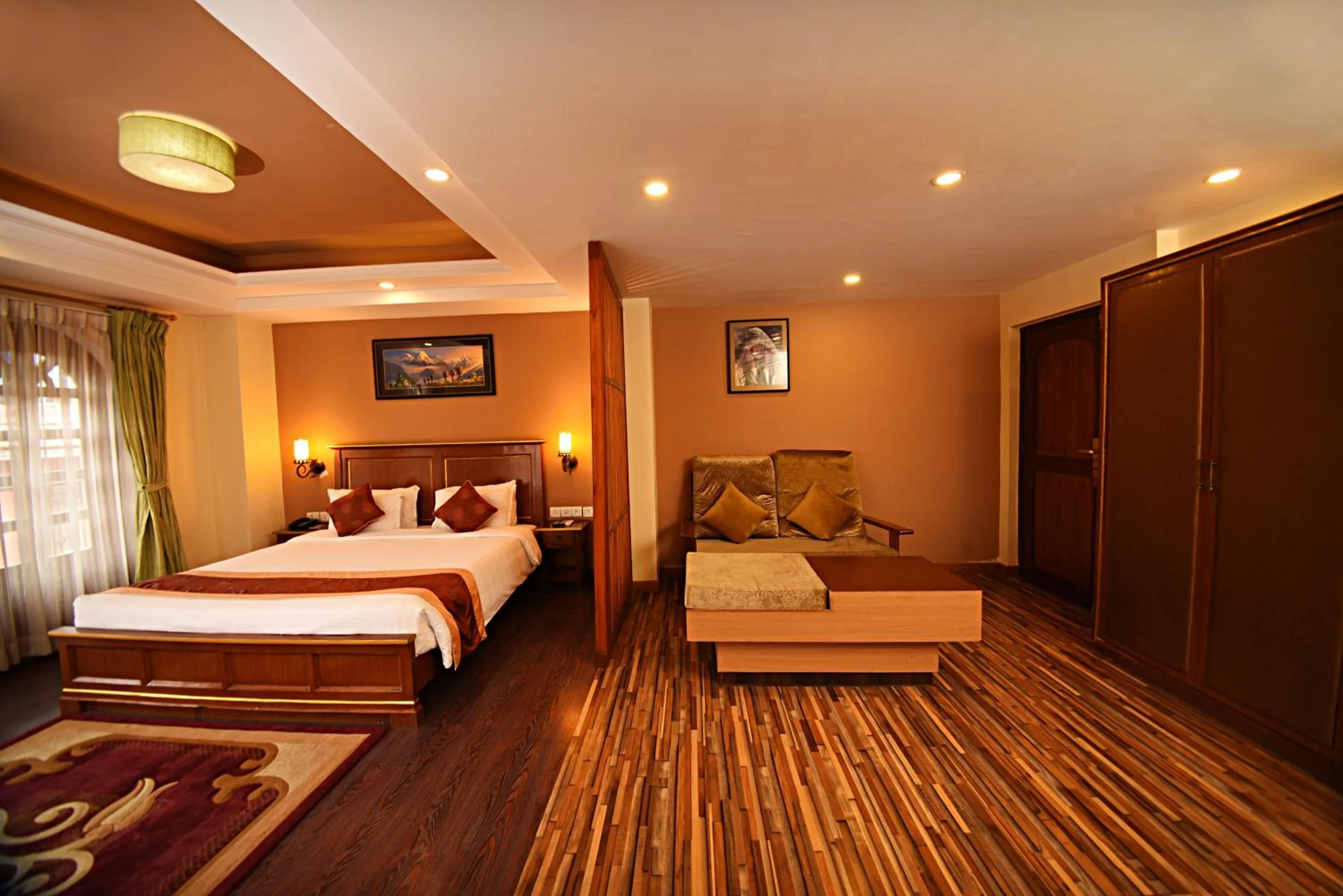 Bedroom, Bed in DOM Himalaya Hotel