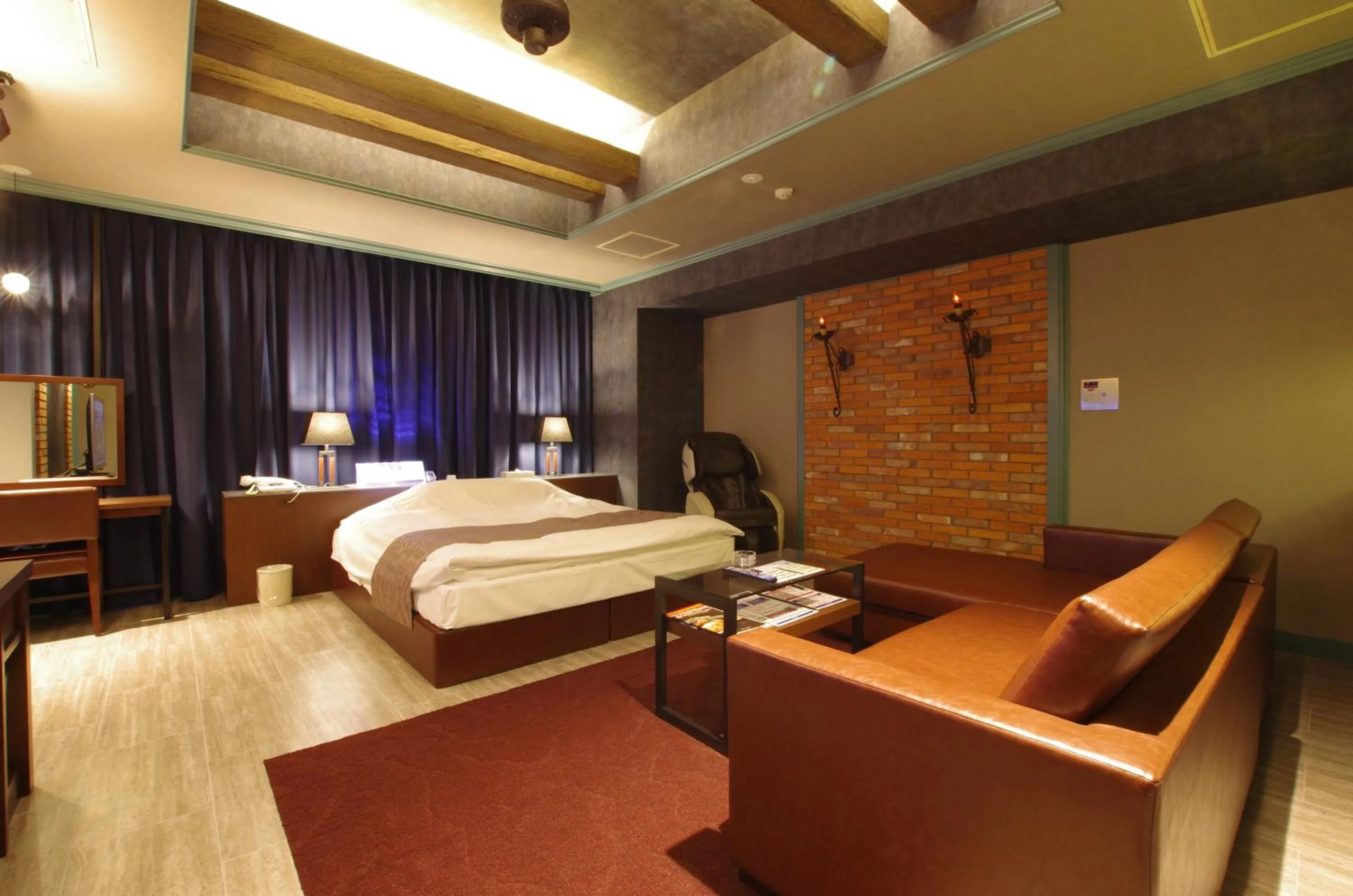 Photo of the whole room, Bed in BlueHotel sju(:)pri:m (Adult Only)