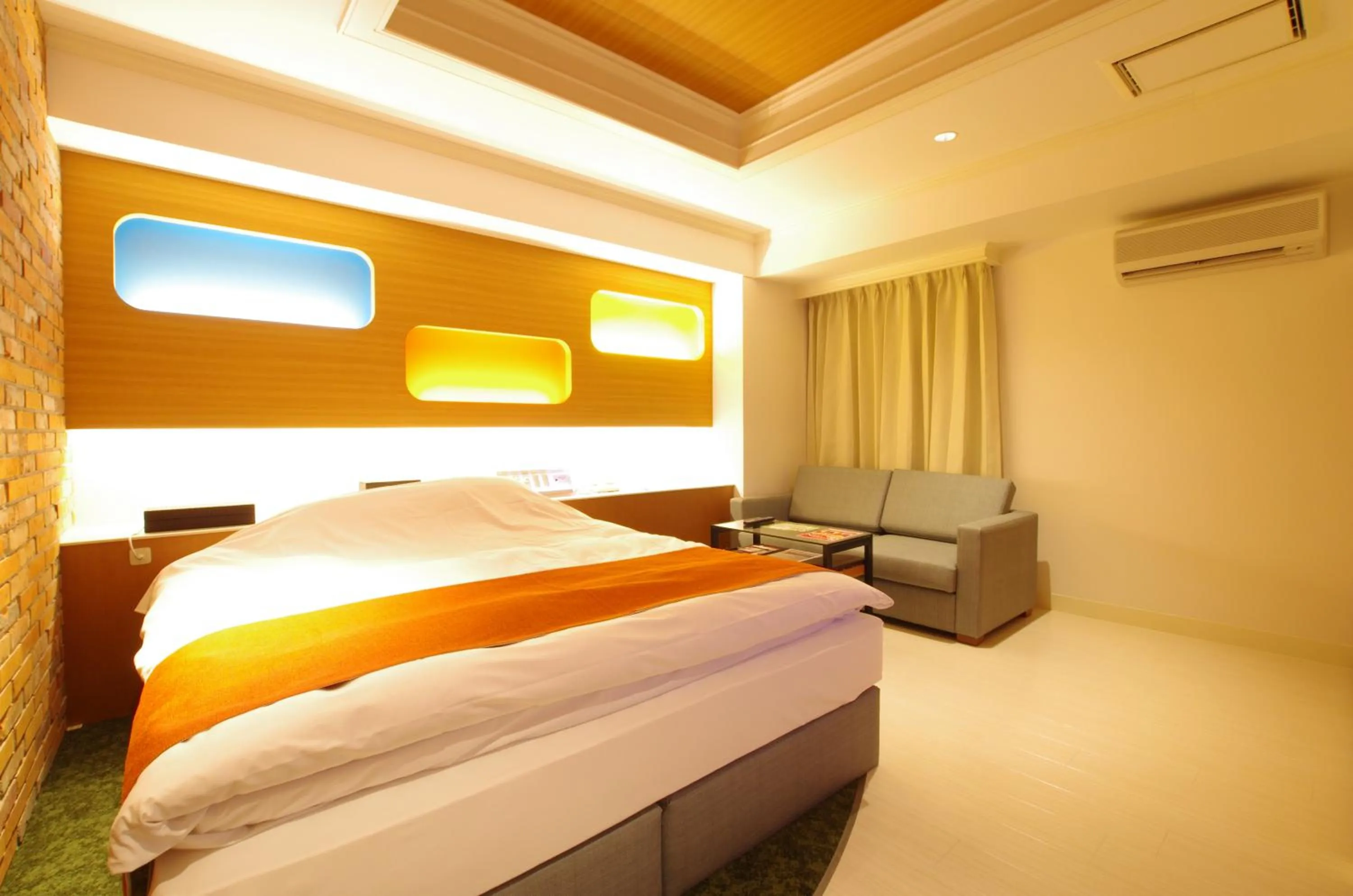 Photo of the whole room, Bed in BlueHotel sju(:)pri:m (Adult Only)