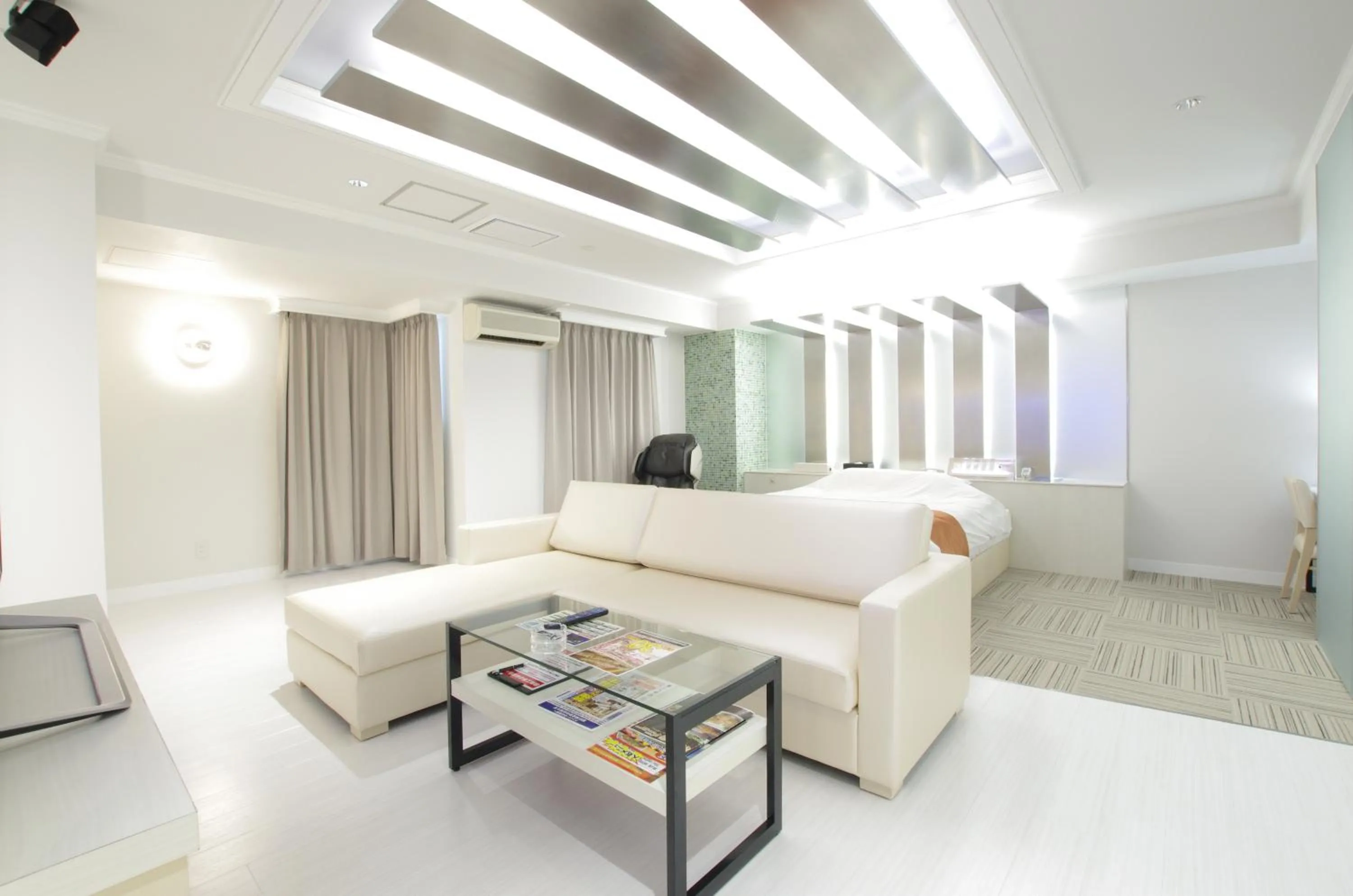 Photo of the whole room, Bed in BlueHotel sju(:)pri:m (Adult Only)