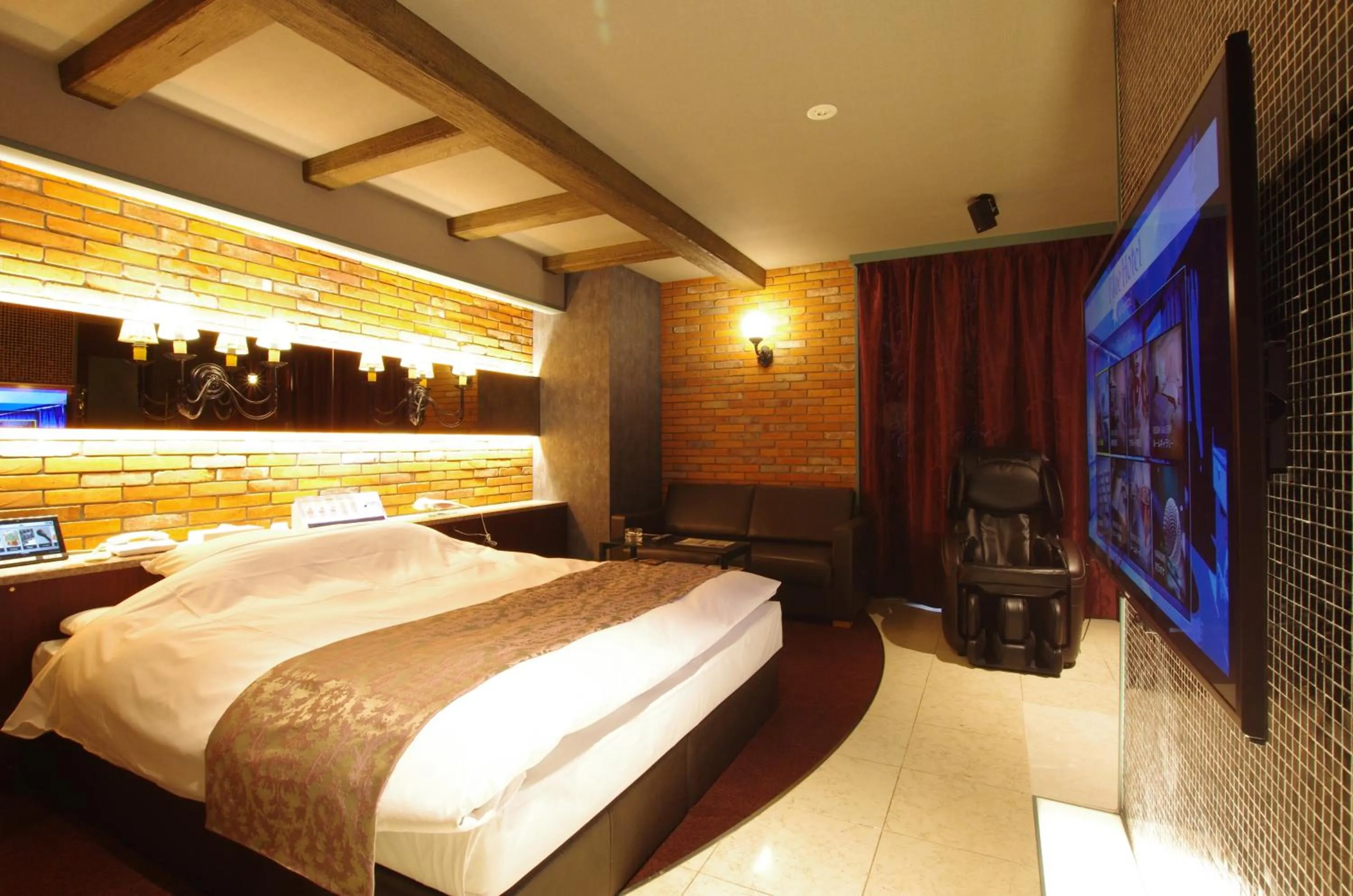 Photo of the whole room, Bed in BlueHotel sju(:)pri:m (Adult Only)
