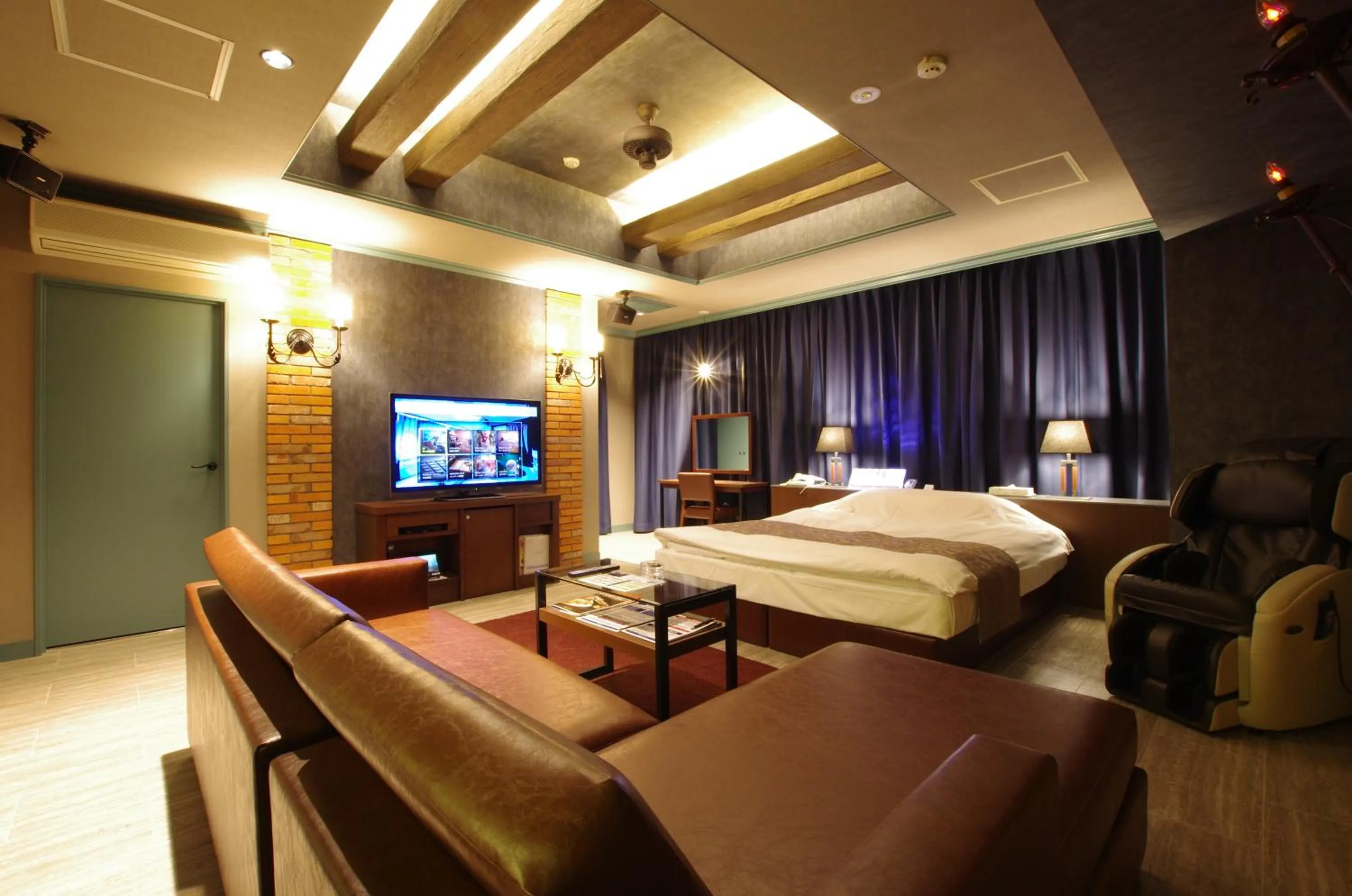 Photo of the whole room, Bed in BlueHotel sju(:)pri:m (Adult Only)