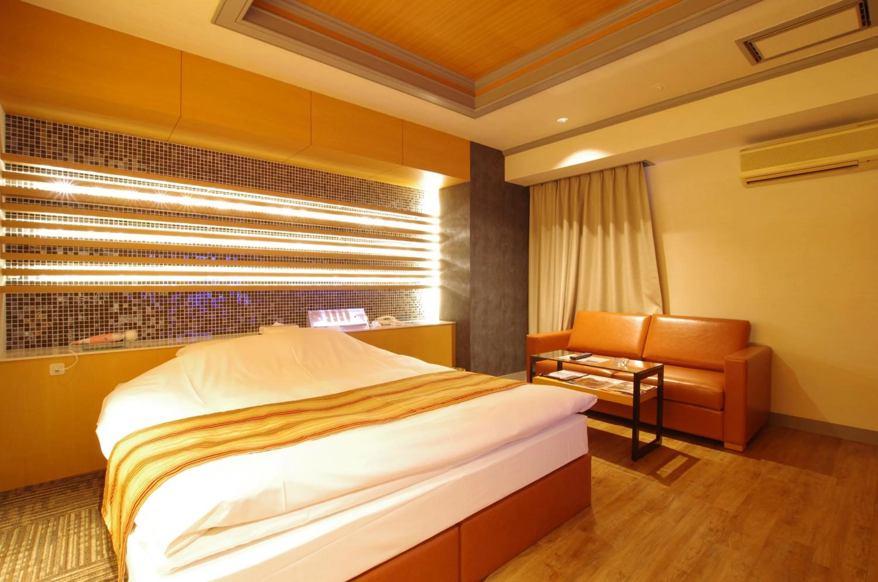 Photo of the whole room, Bed in BlueHotel sju(:)pri:m (Adult Only)