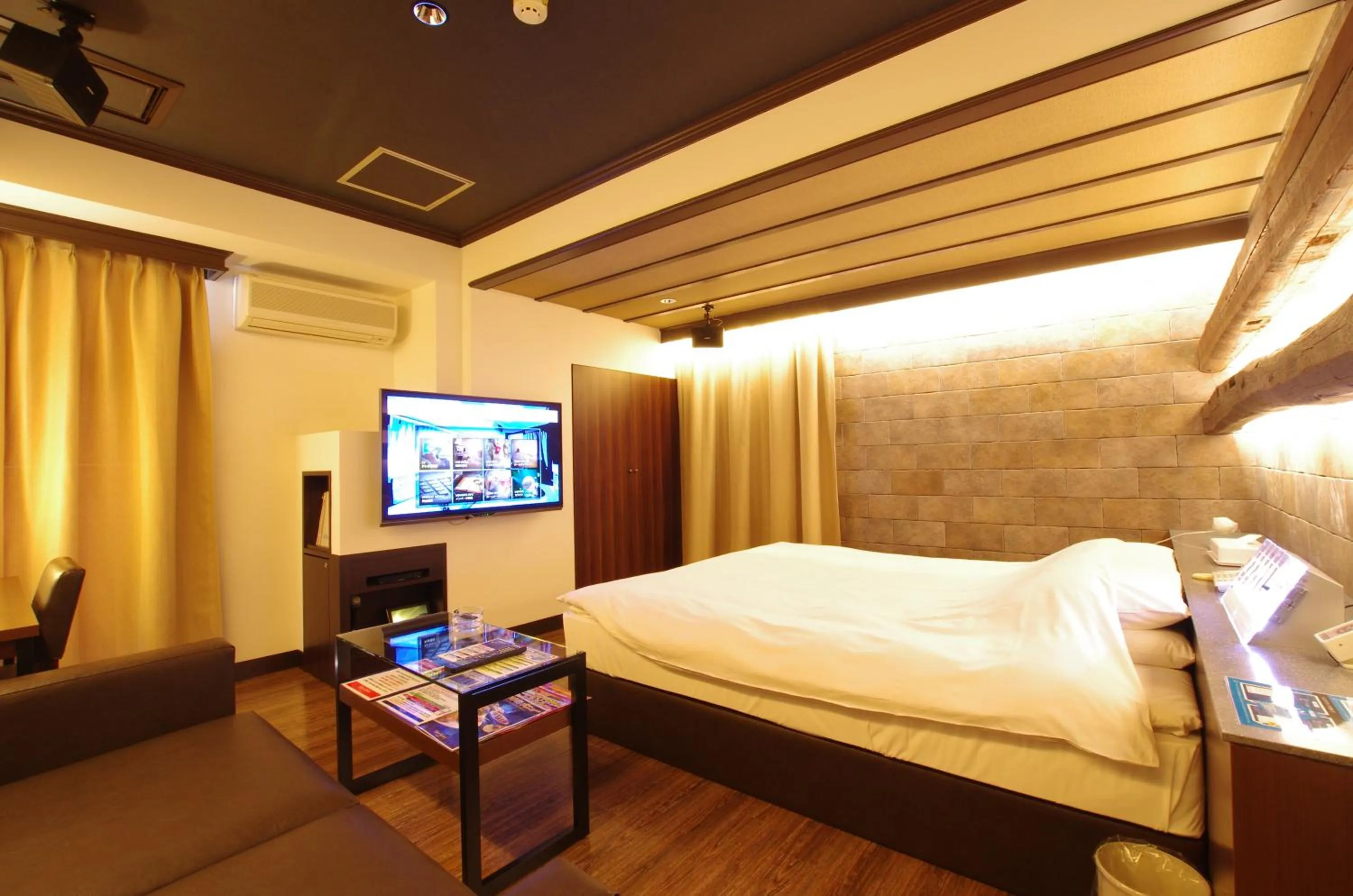 Photo of the whole room, Bed in BlueHotel sju(:)pri:m (Adult Only)
