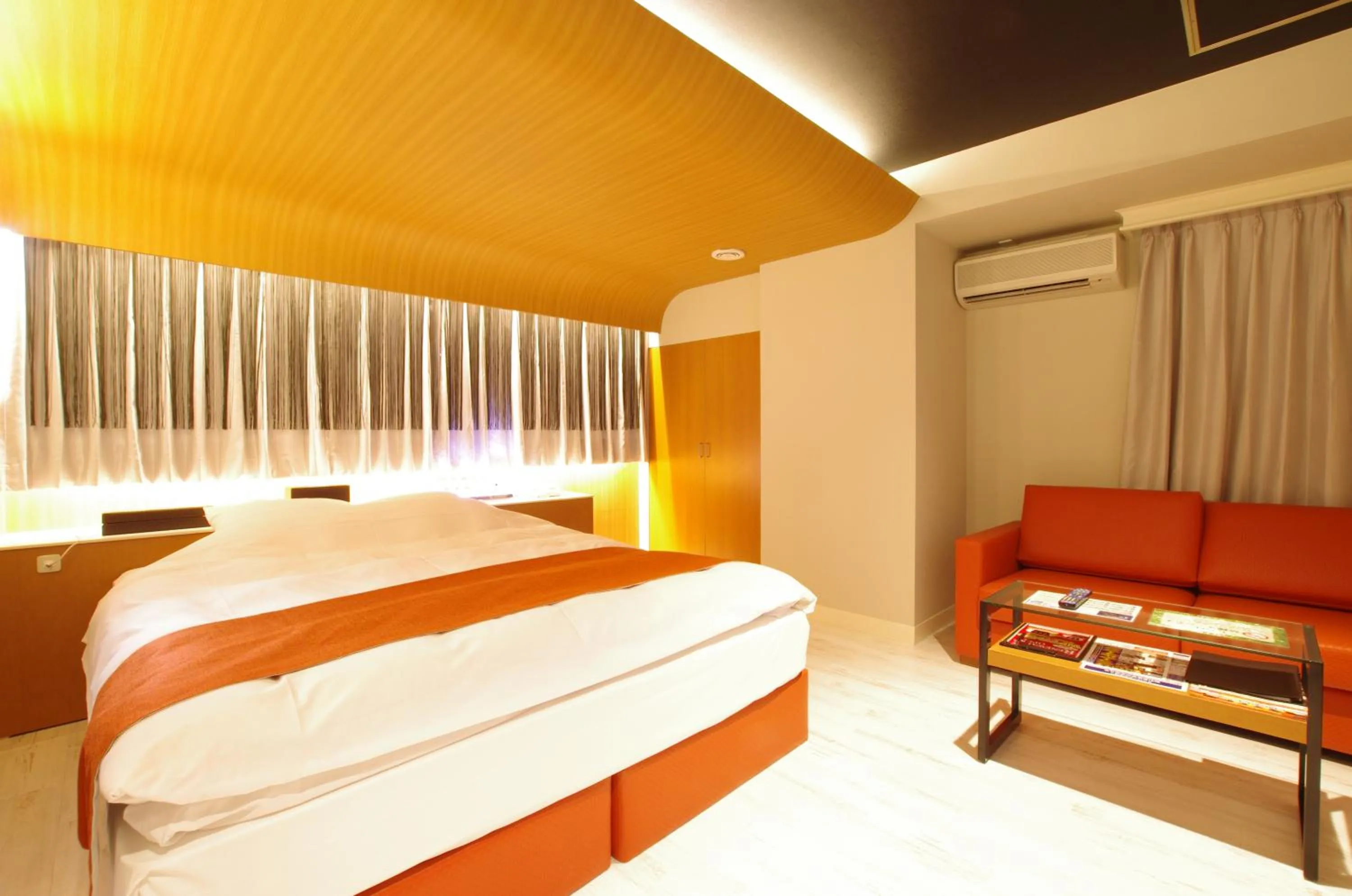 Photo of the whole room, Bed in BlueHotel sju(:)pri:m (Adult Only)