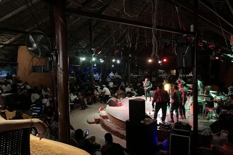 Lobby or reception in Le Wafou