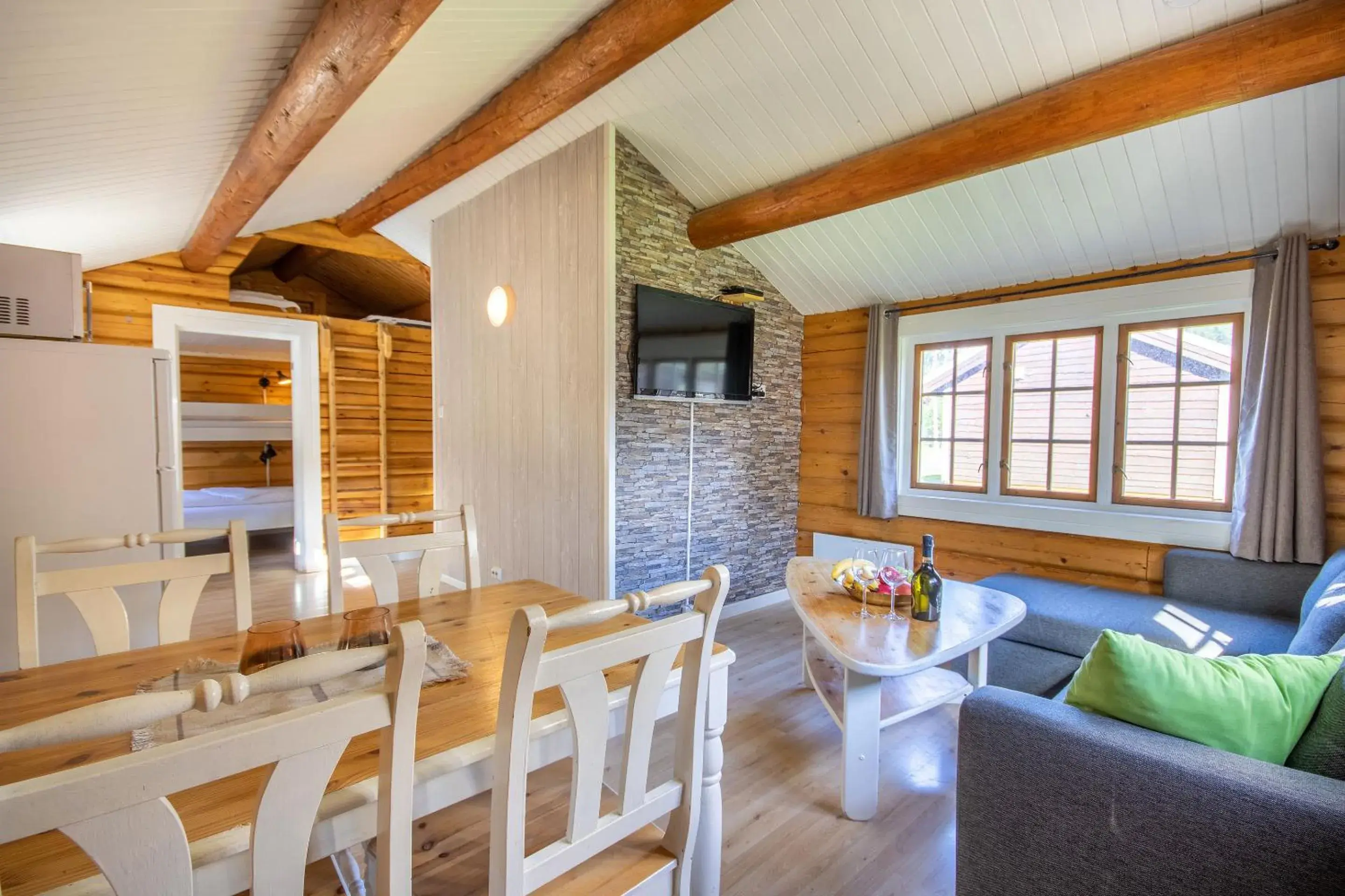 Log cabin 2 bedroom + Loft in Topcamp Mosjøen - Helgeland Log cabin 2 bedroom + Loft in Topcamp Mosjøen - Helgeland