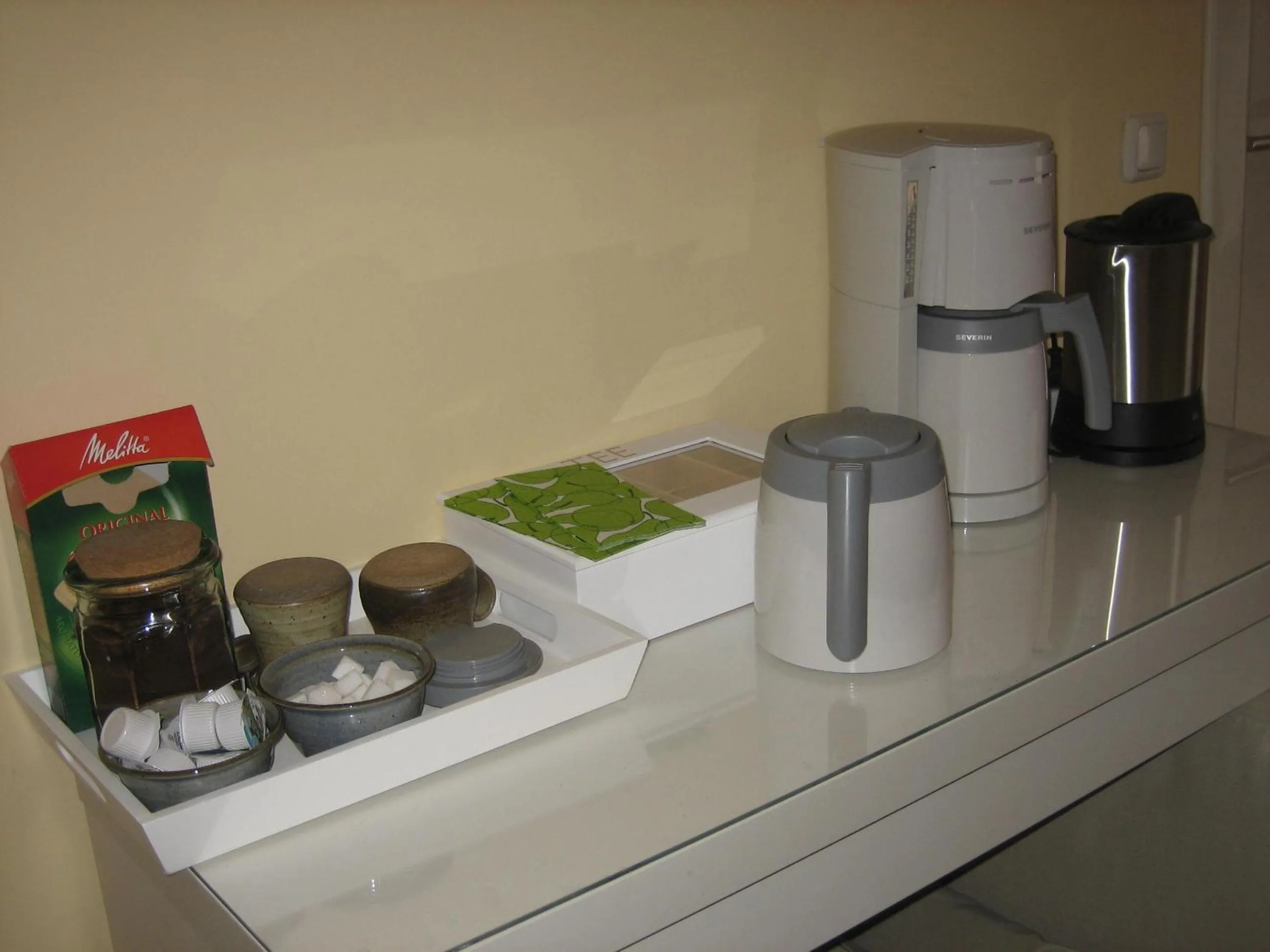 Coffee/tea facilities in Der kleine Globetrotter