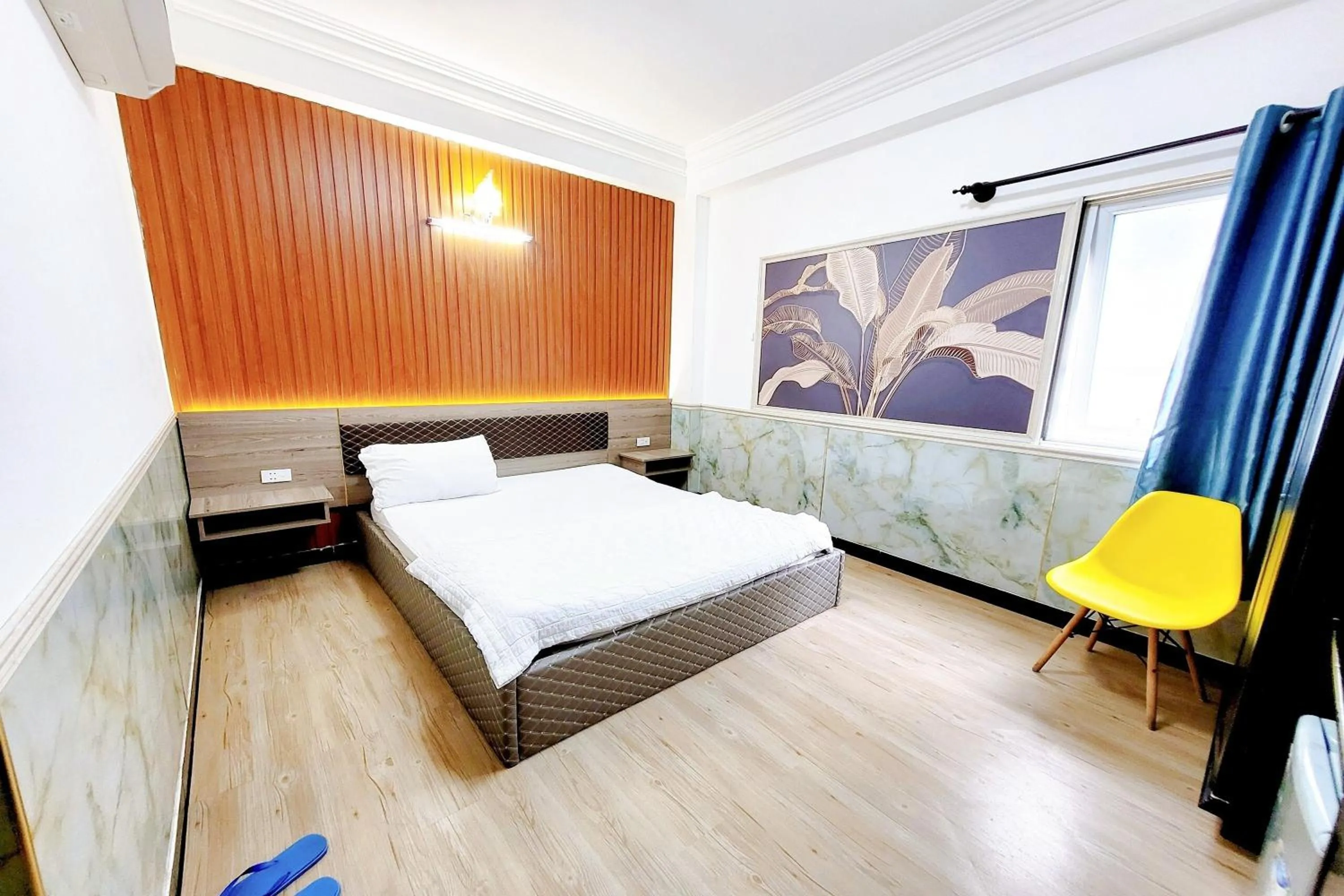 Bed in Hoang Nam Hotel