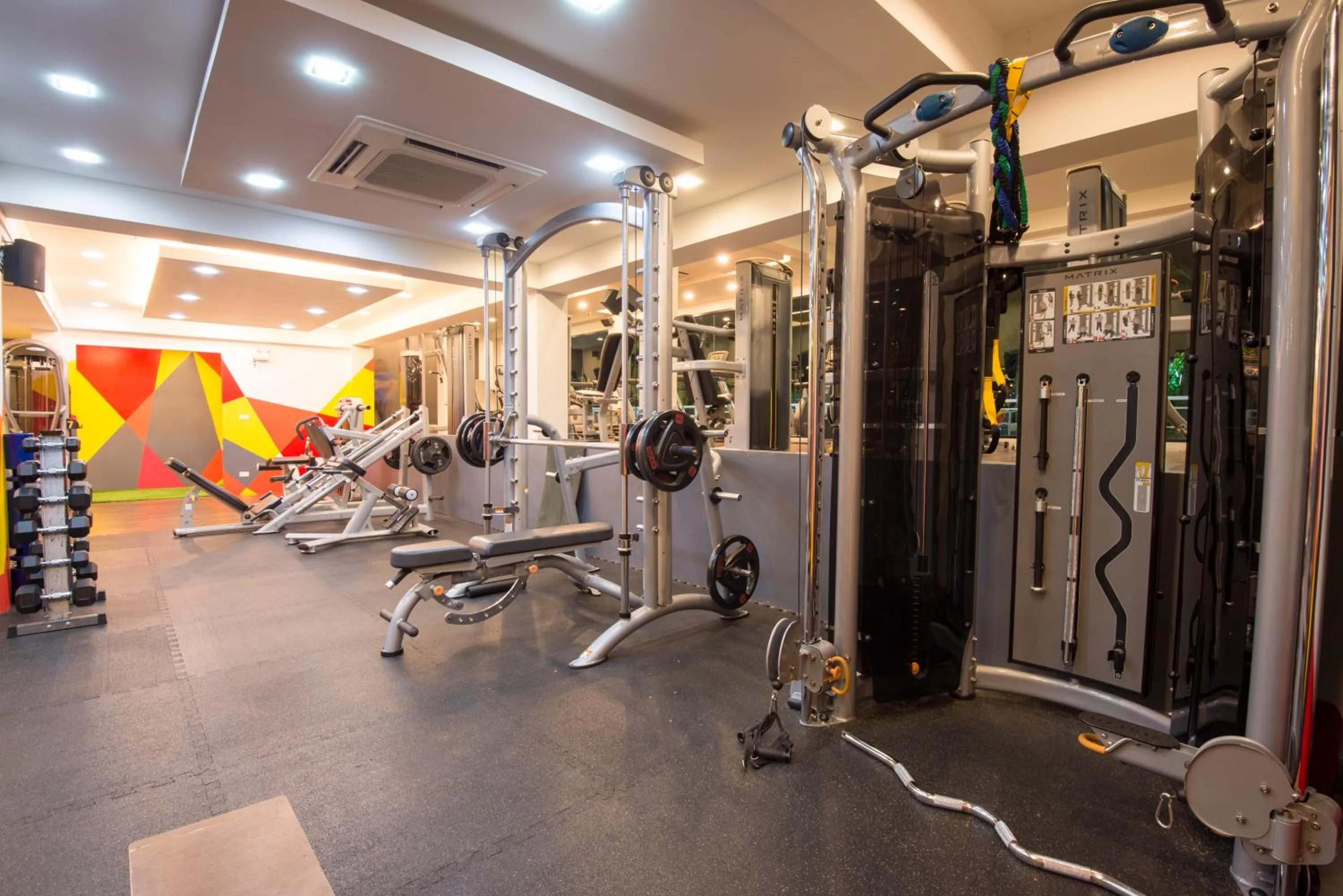Fitness centre/facilities in Socool Grand Hotel