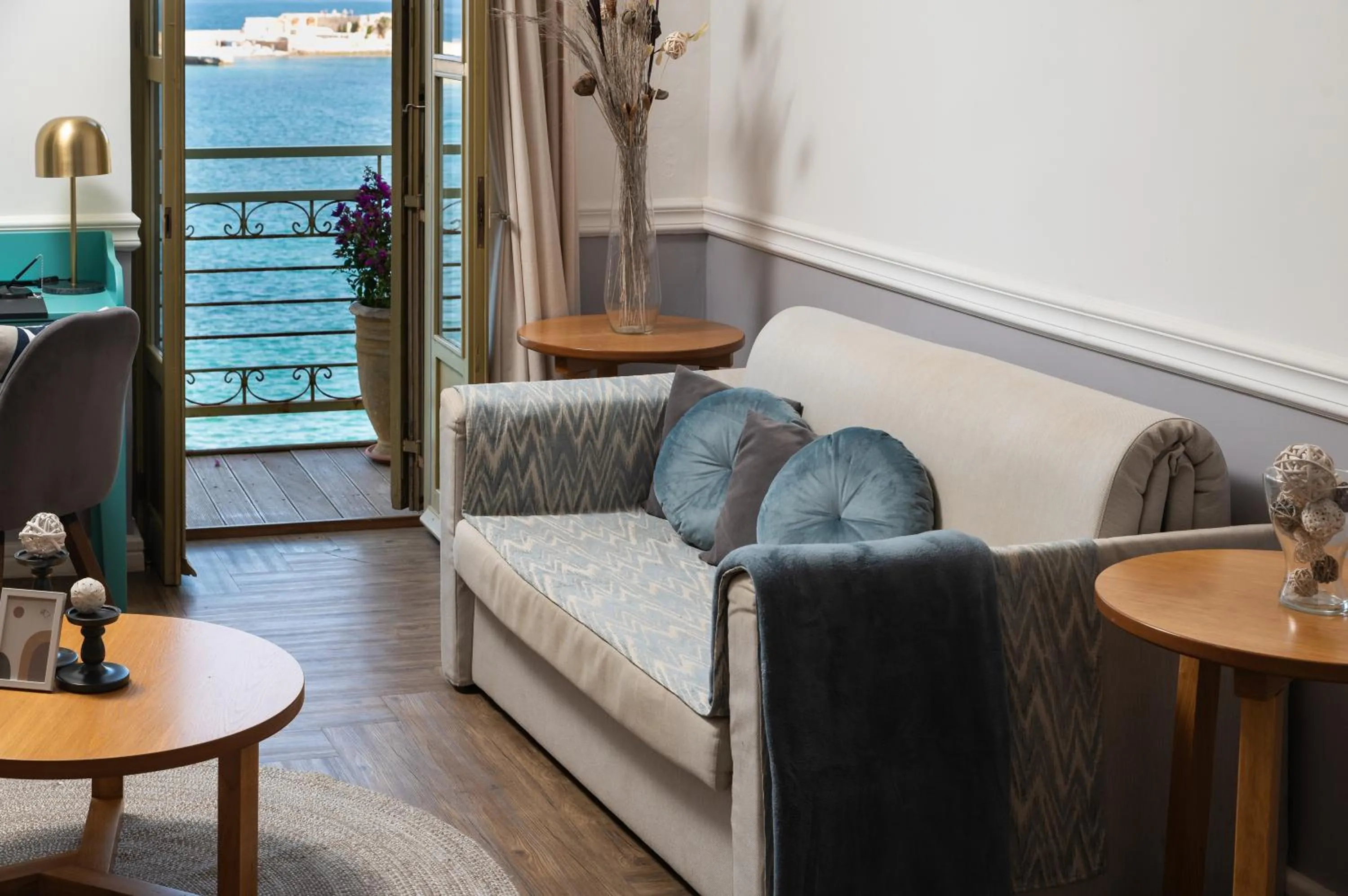 Balcony/Terrace in Elia Palatino Hotel