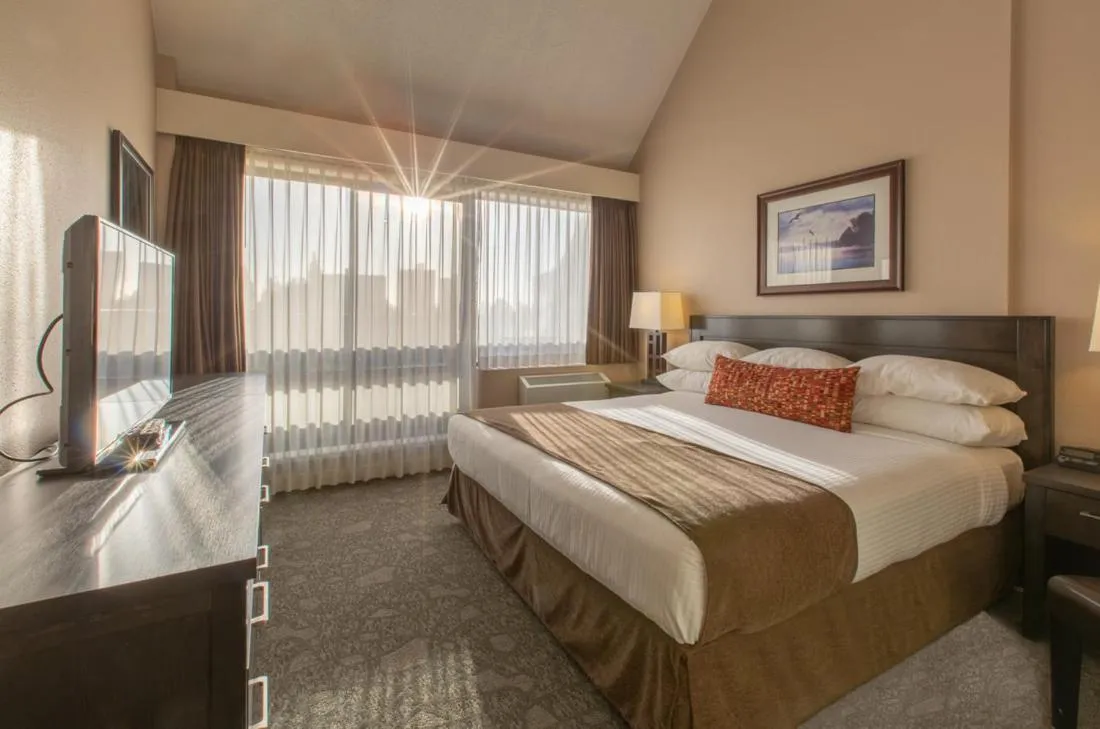 Bed in The Embassy Inn