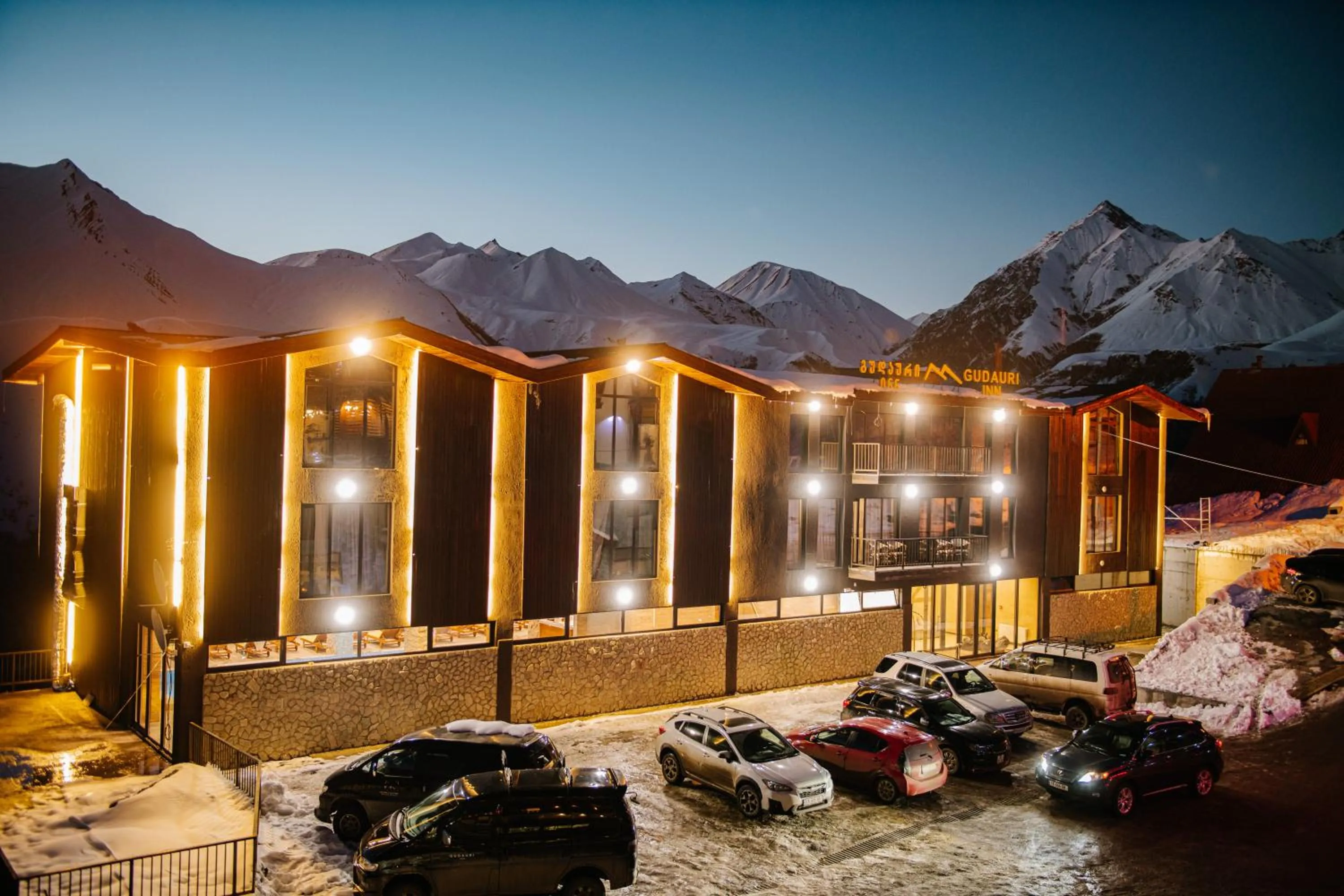 Property building in Gudauri Inn