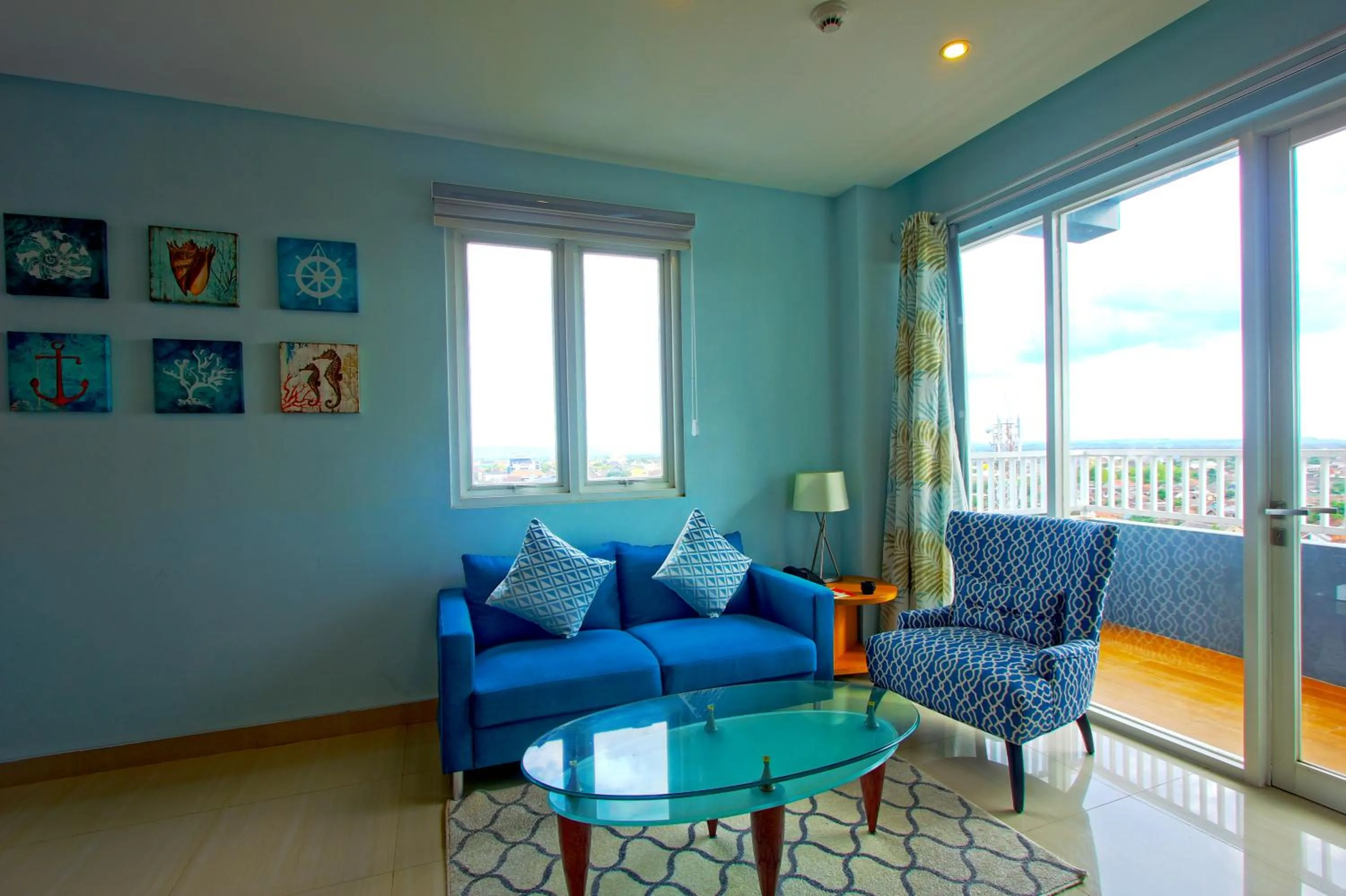 Living room in Uniq Hotel