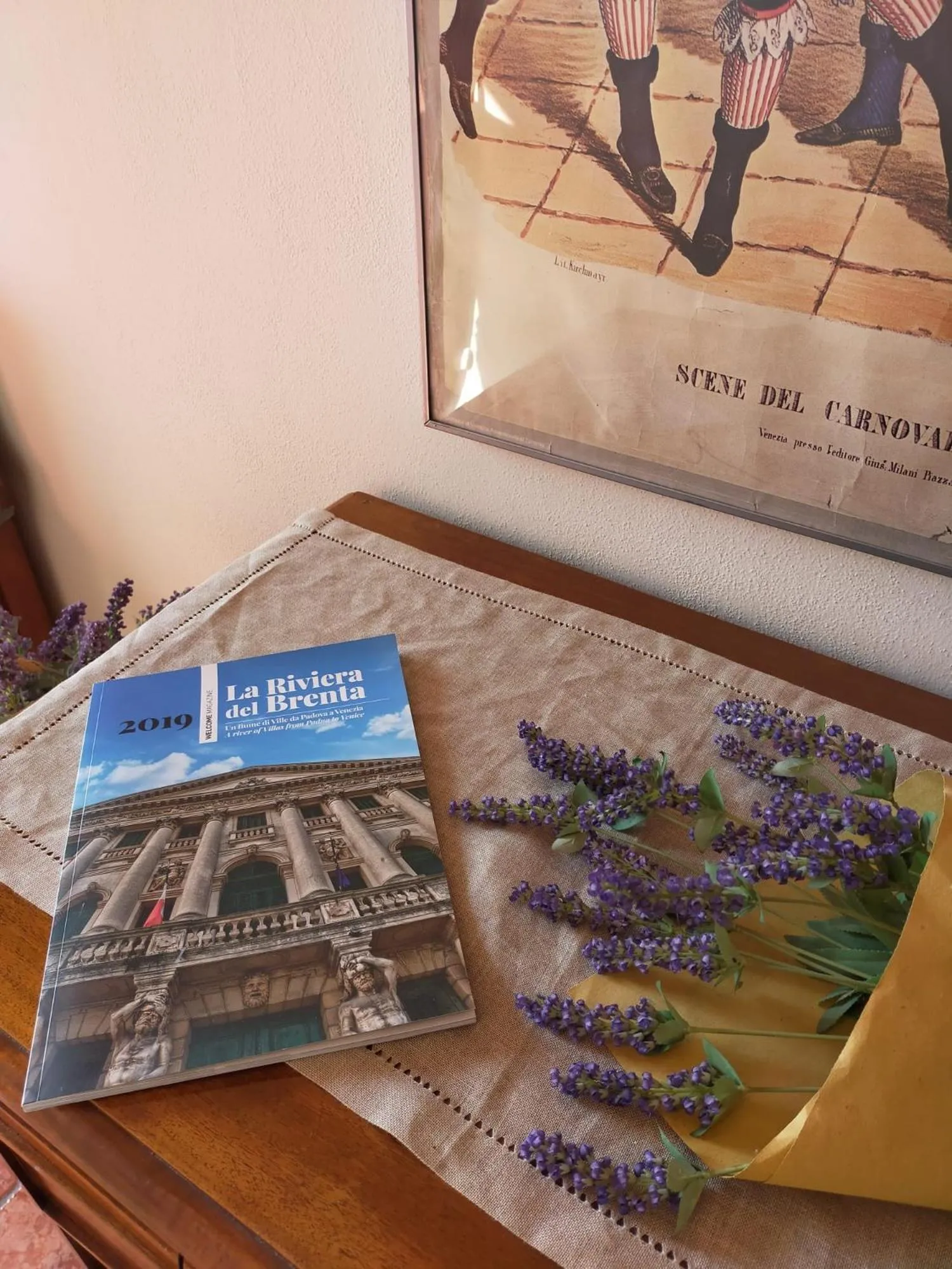 Decorative detail in Osteria Locanda Dalla Lina