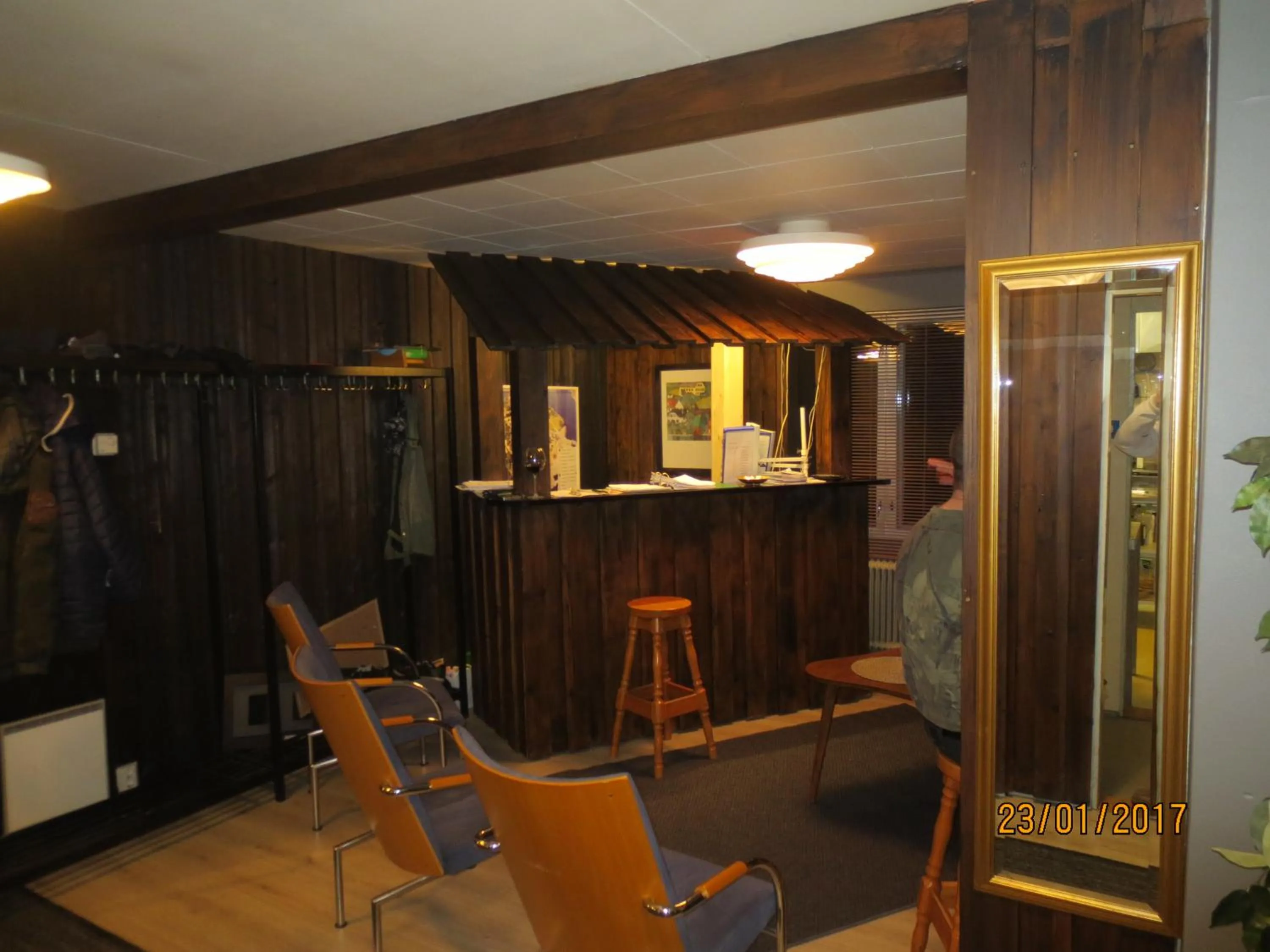 Seating area in Huoneistohotelli Jokikeskus