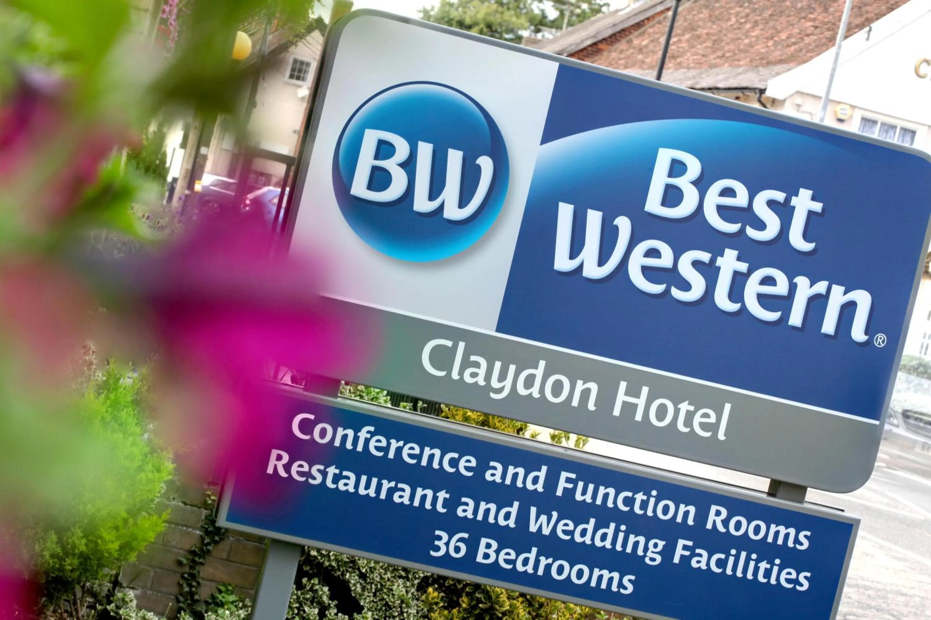 Property building in Best Western Claydon Hotel