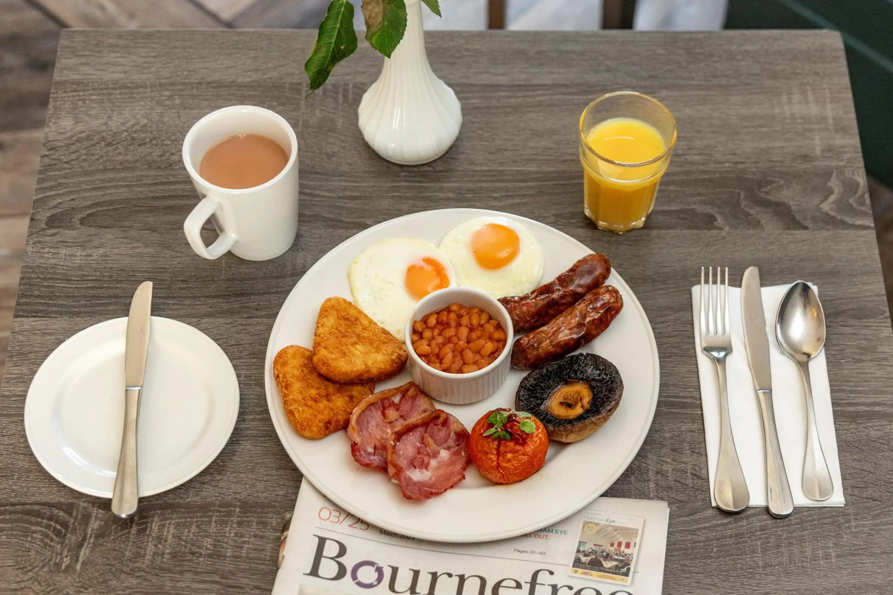 Breakfast in The Lansdowne, Eastbourne