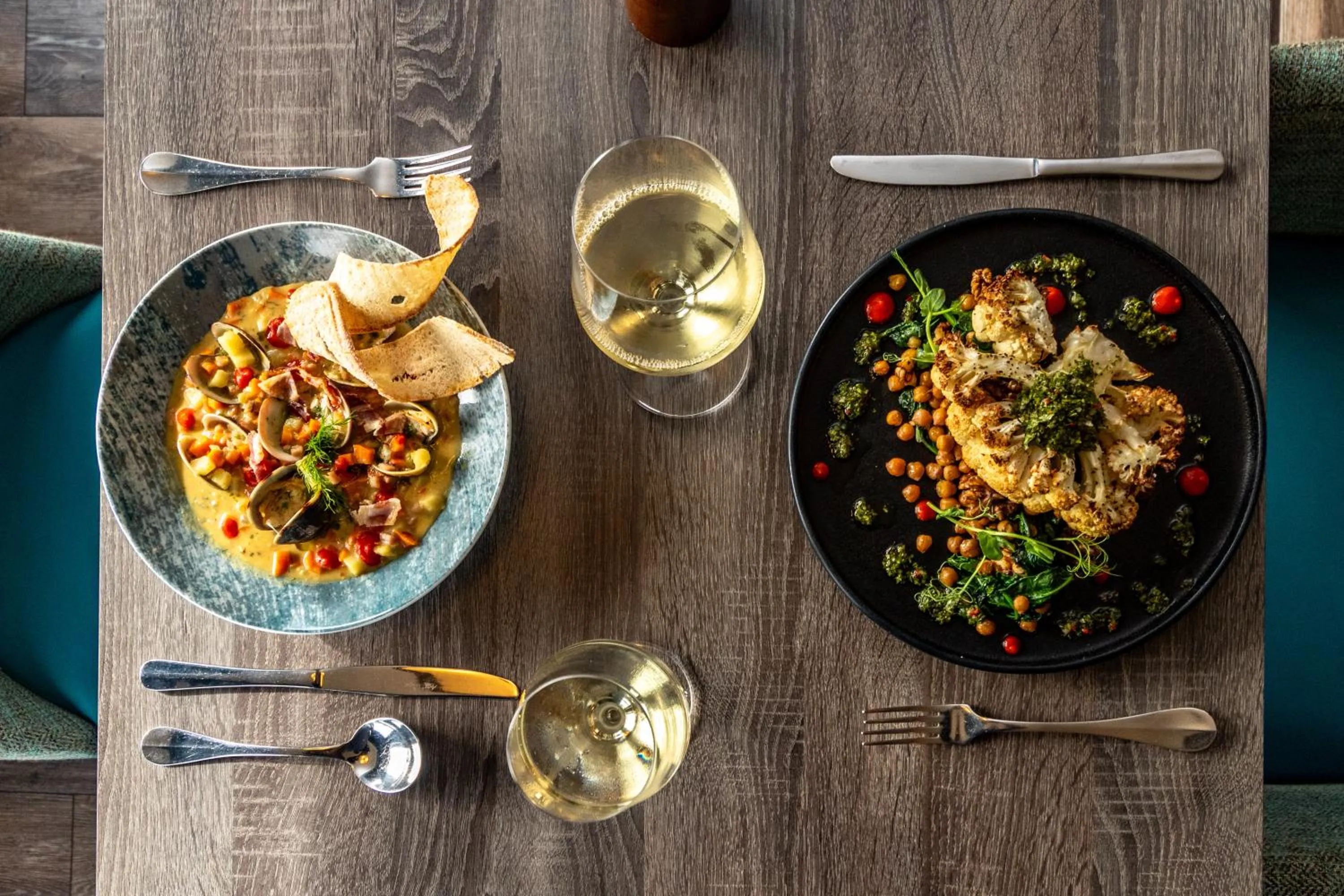 Food and drinks in The Lansdowne, Eastbourne