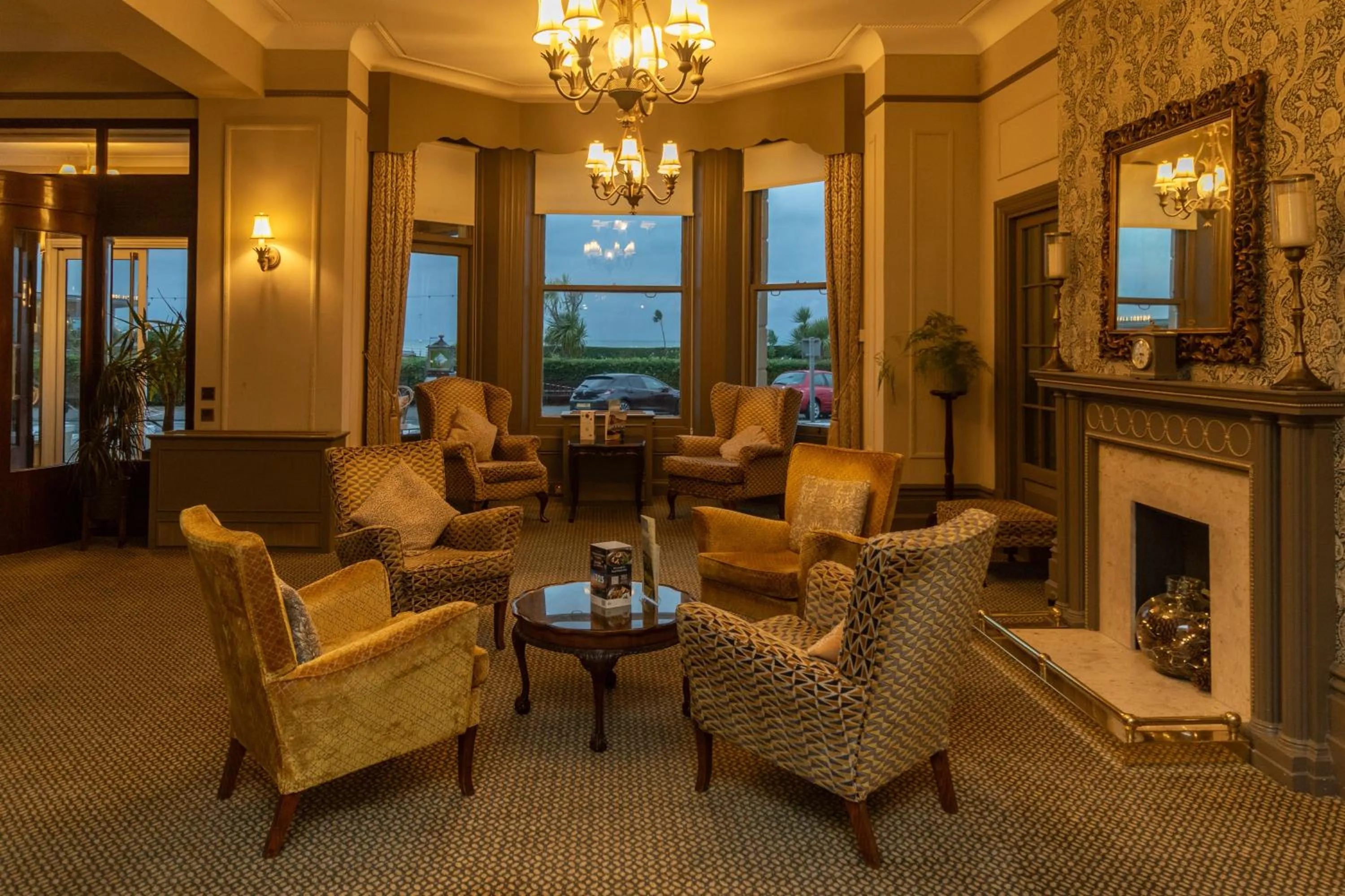 Lobby or reception in The Lansdowne, Eastbourne