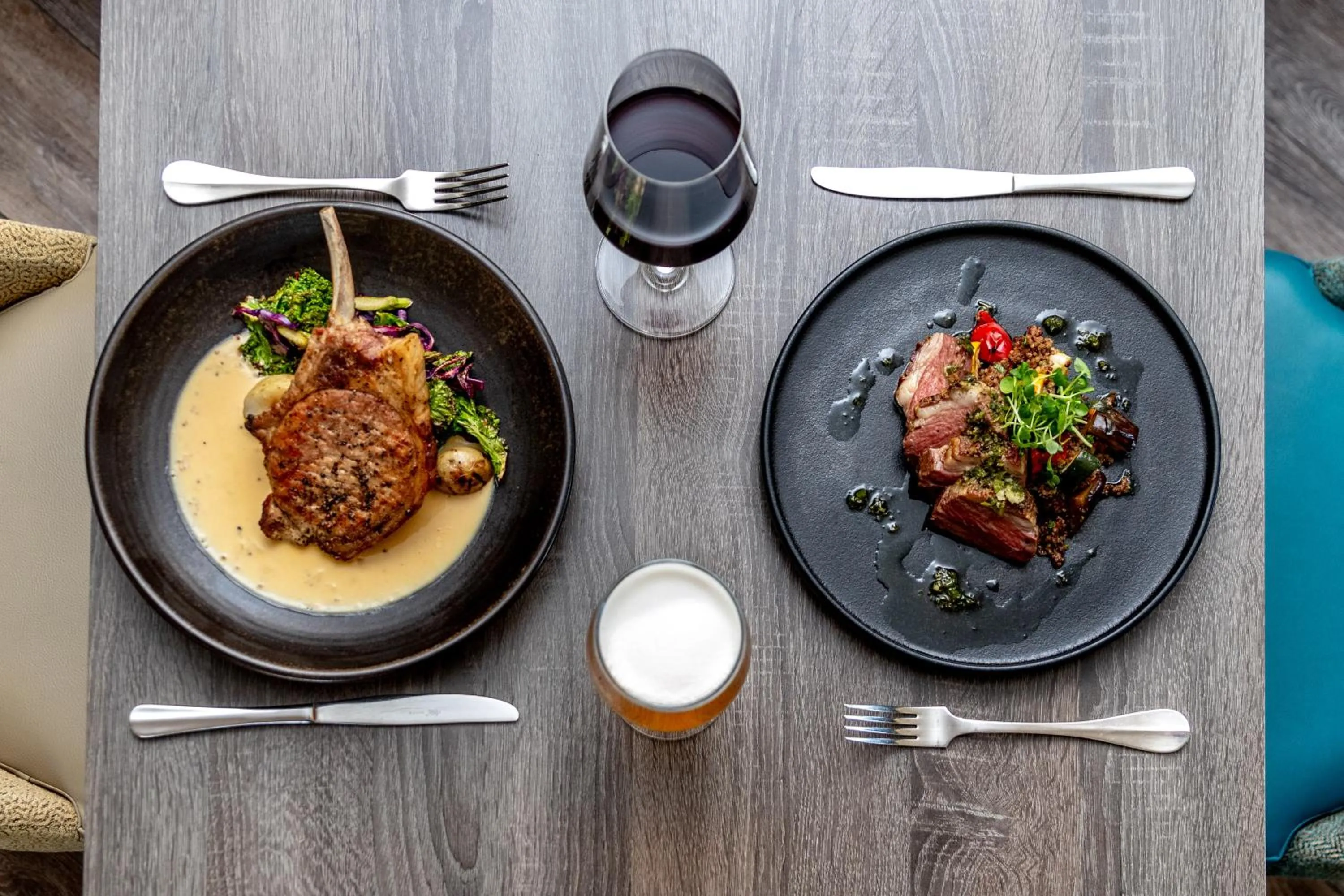 Food and drinks in The Lansdowne, Eastbourne