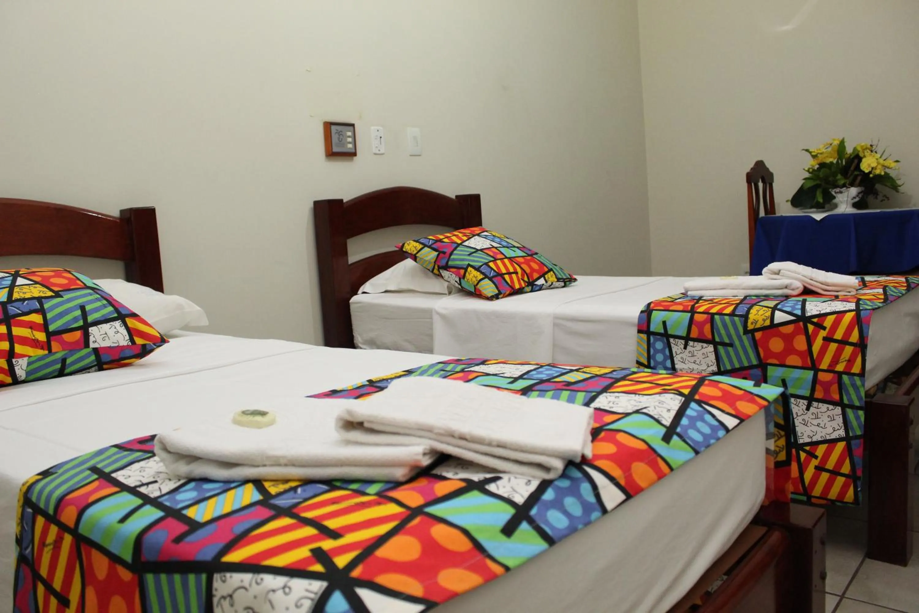 Bed in Grandes Lagos Park Hotel