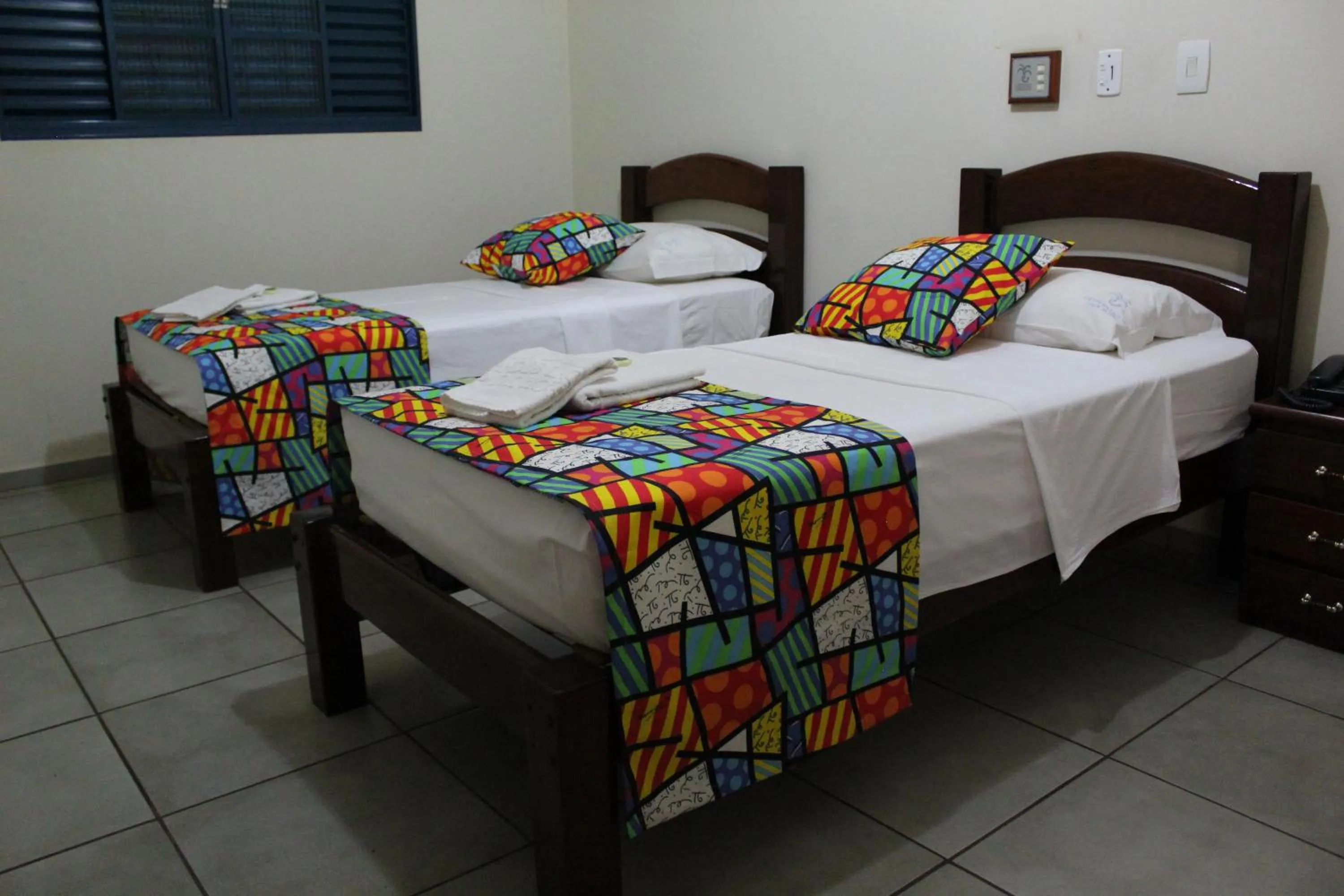 Bed in Grandes Lagos Park Hotel